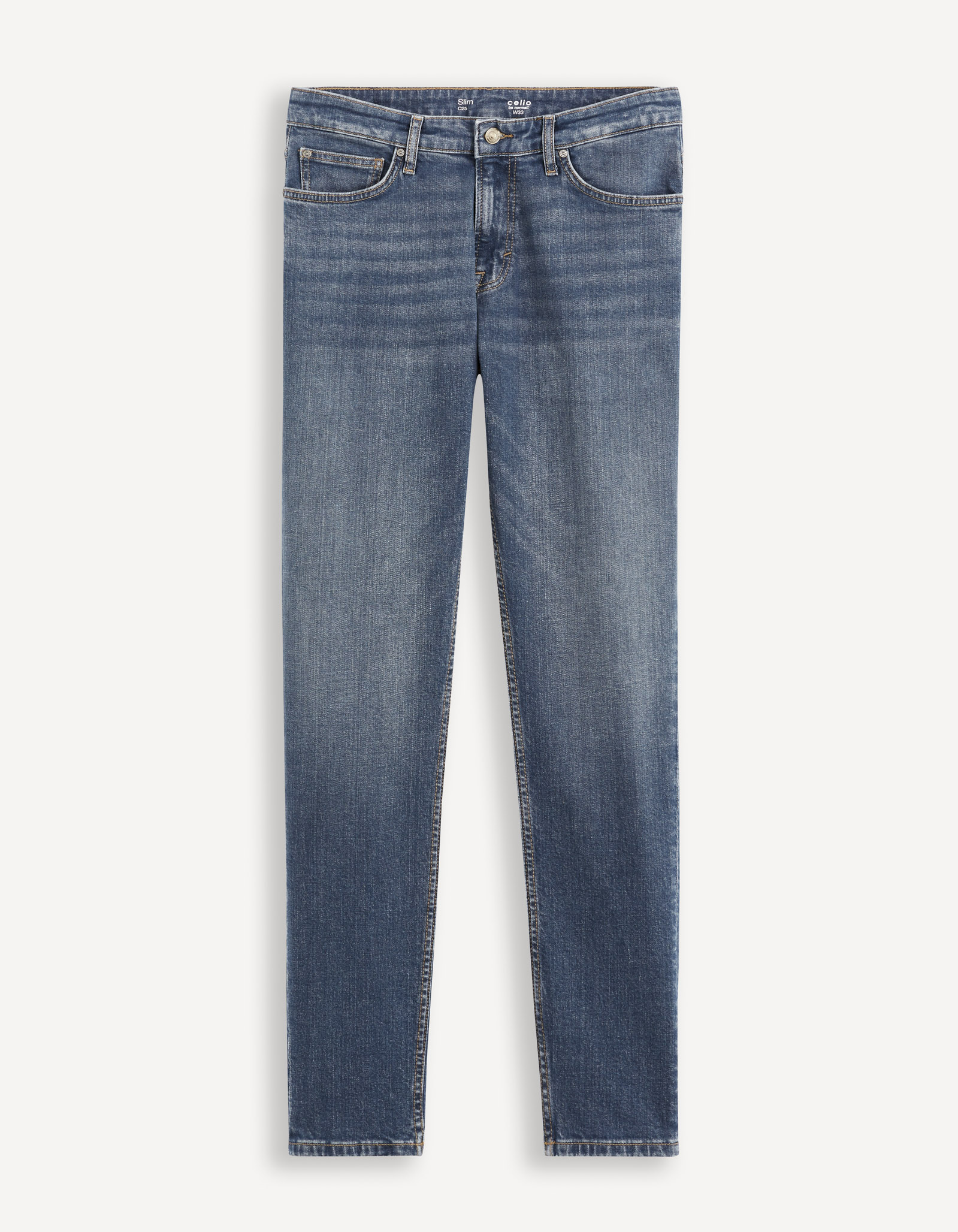 Slim fit pentru barbati Celio - albastru