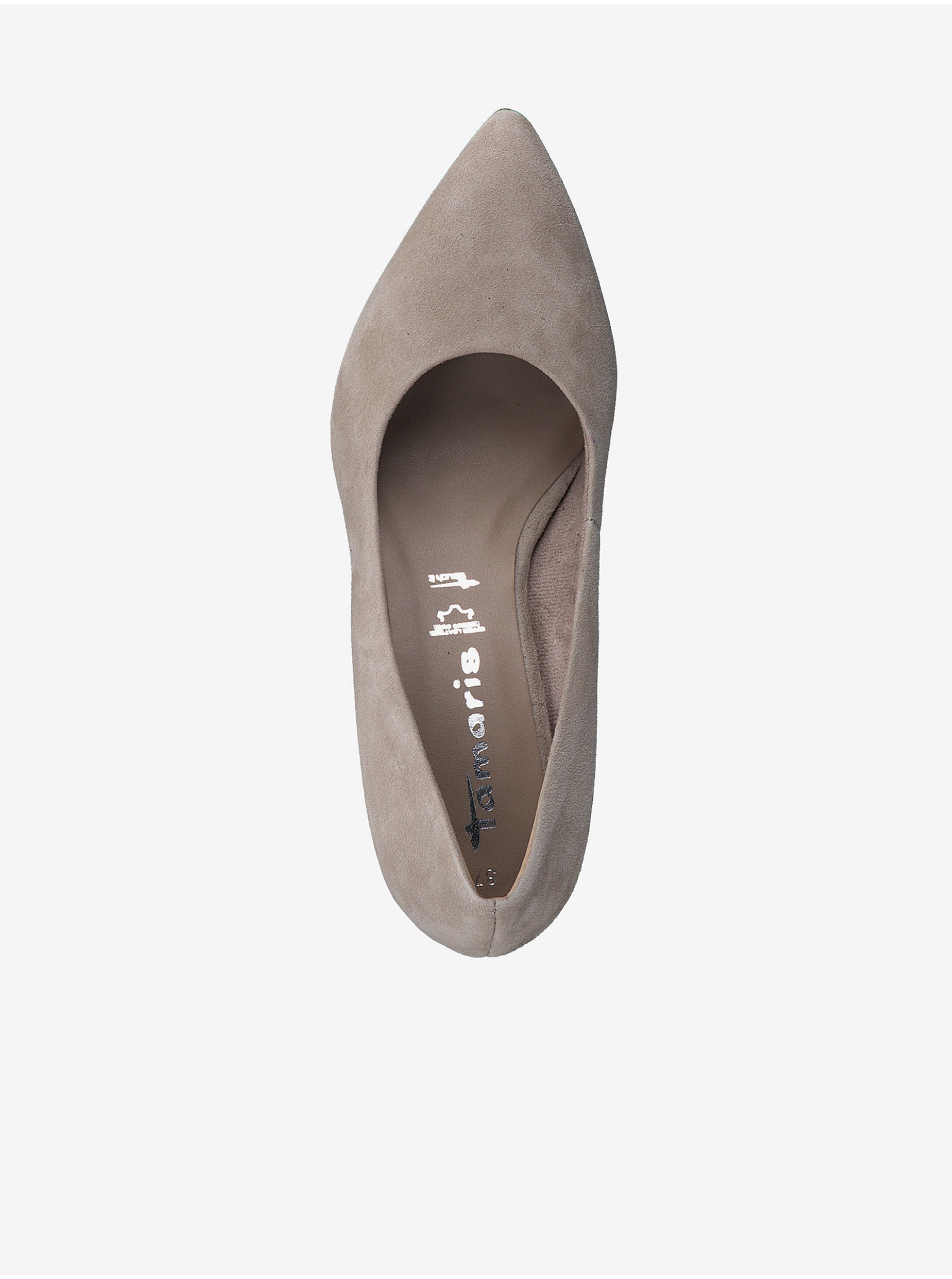 Pantofi cu toc pentru femei Tamaris - bej