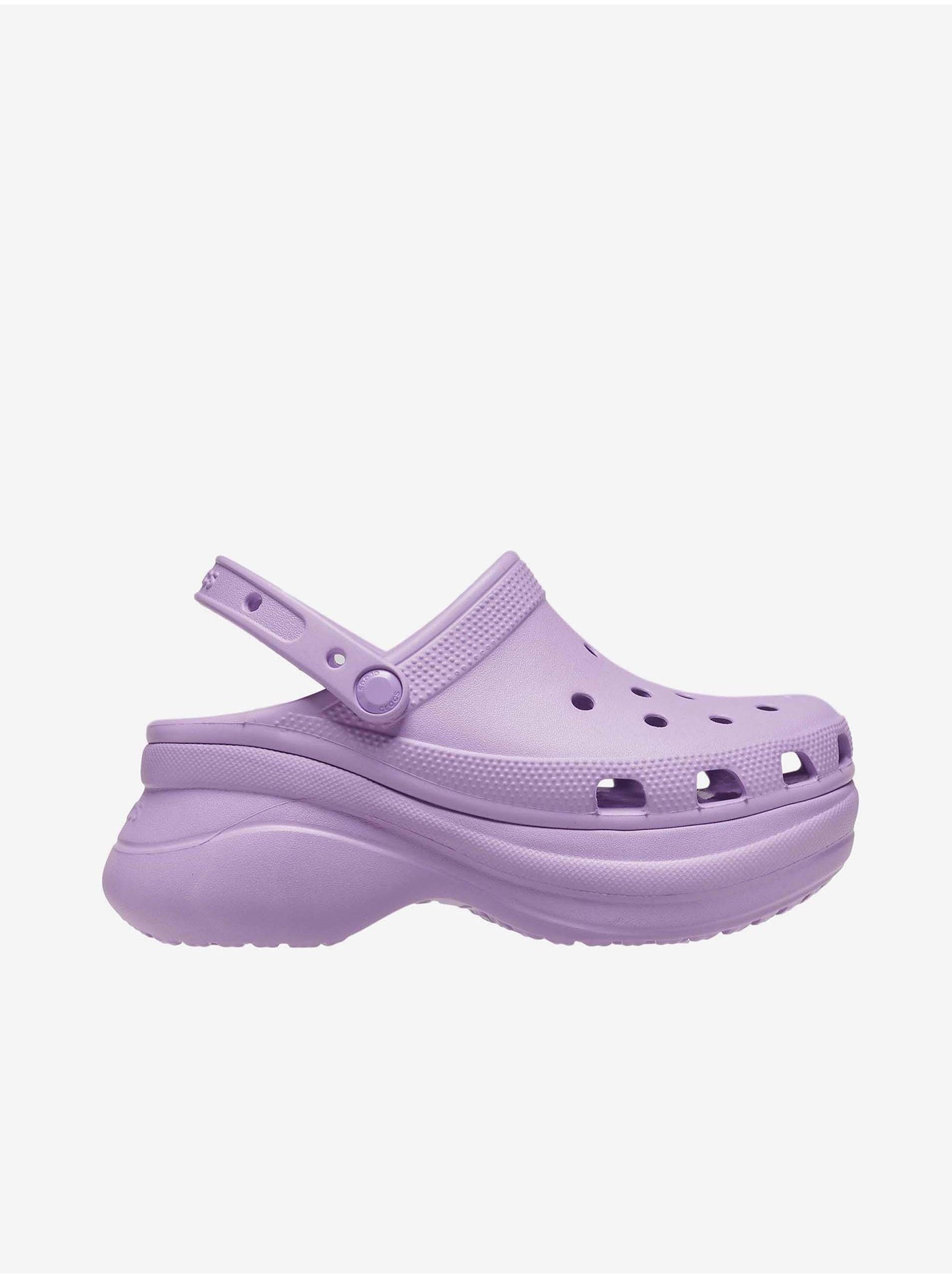 womens light purple crocs