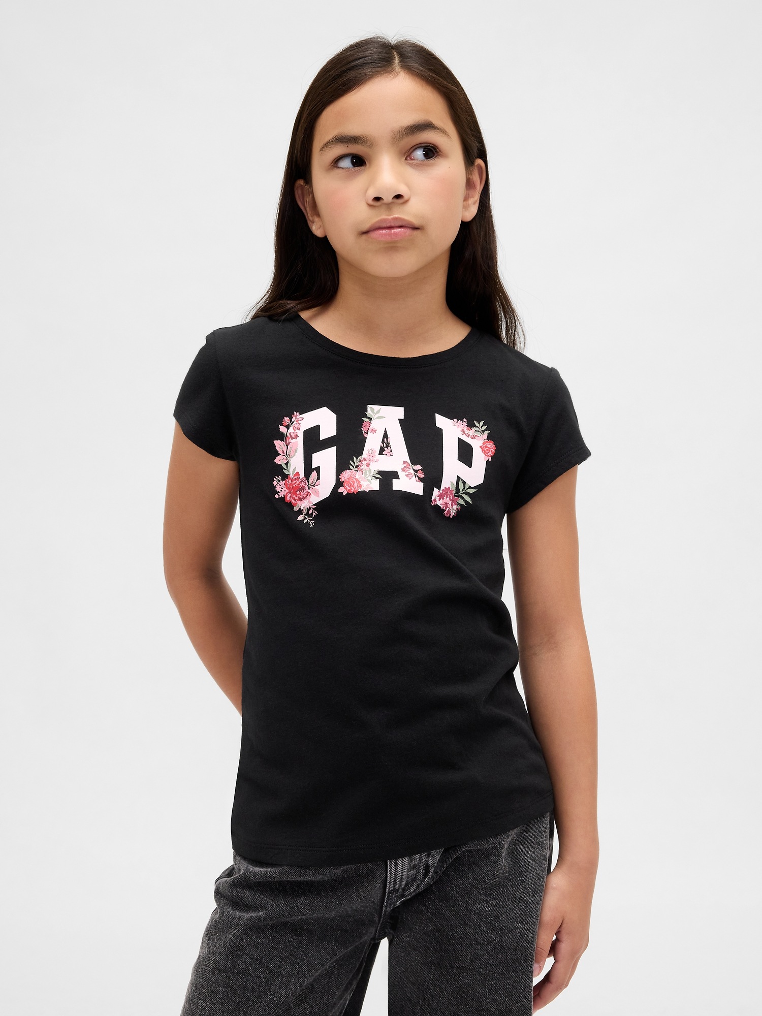 GAP Children's T-shirt with logo - Girls