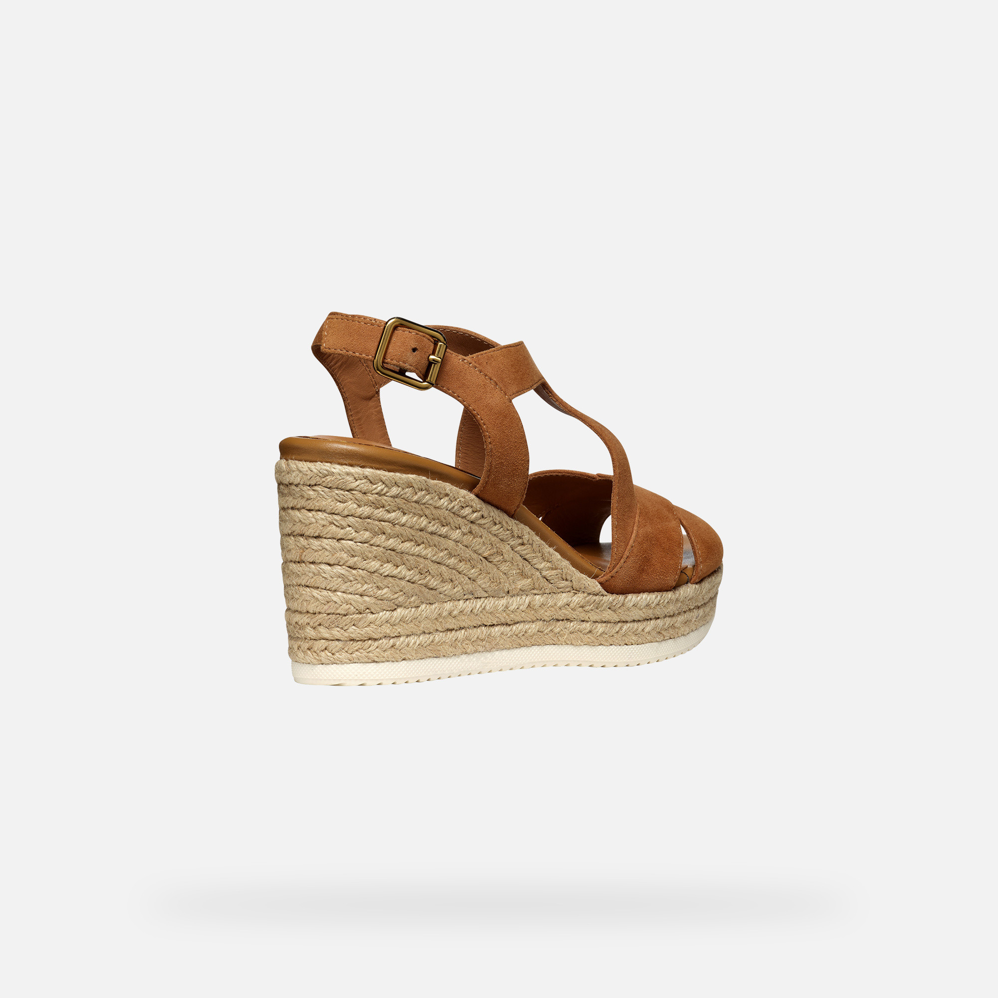 Brown women&#039;s sandals Geox Ponza - Women&#039;s