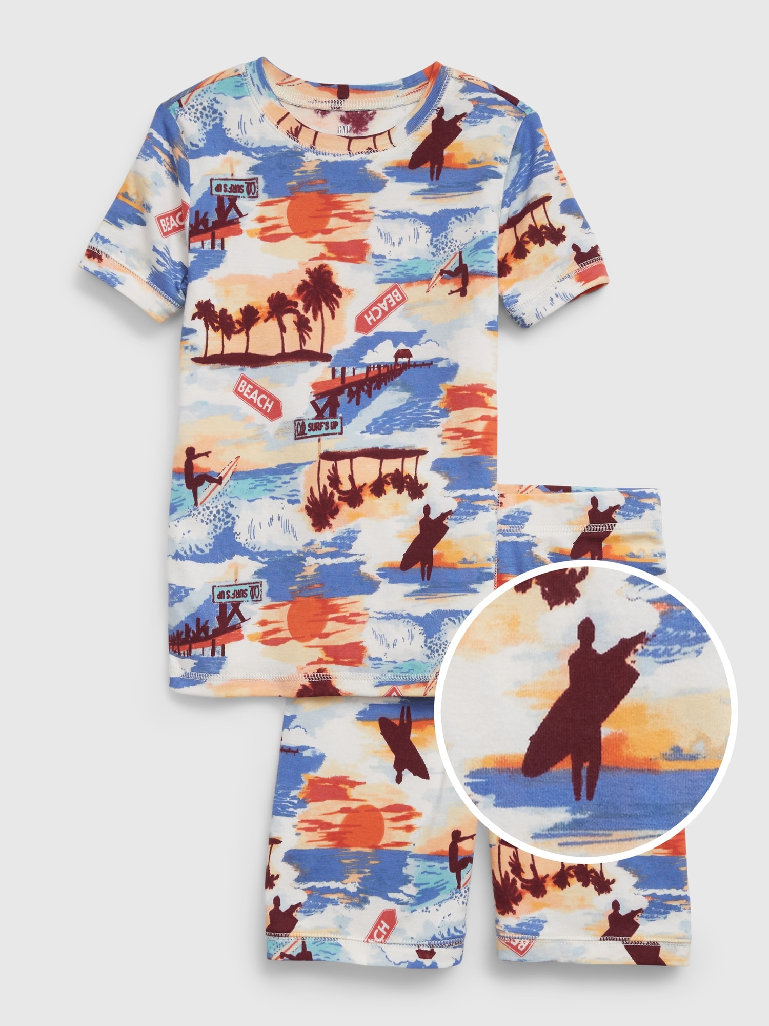 GAP Kids Pajamas Organic Surf - Boys