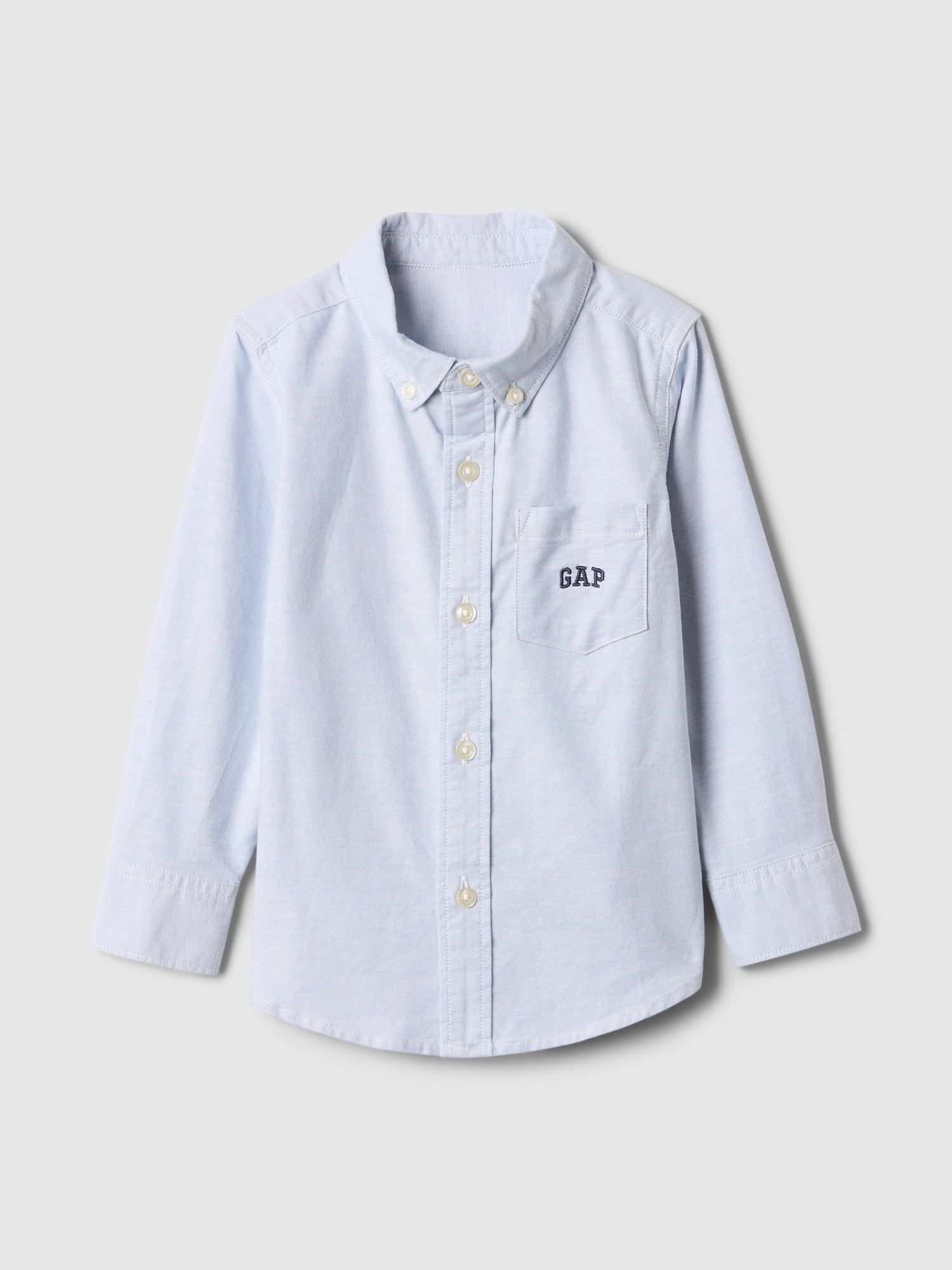 GAP Baby košile s logem Oxford - Kluci