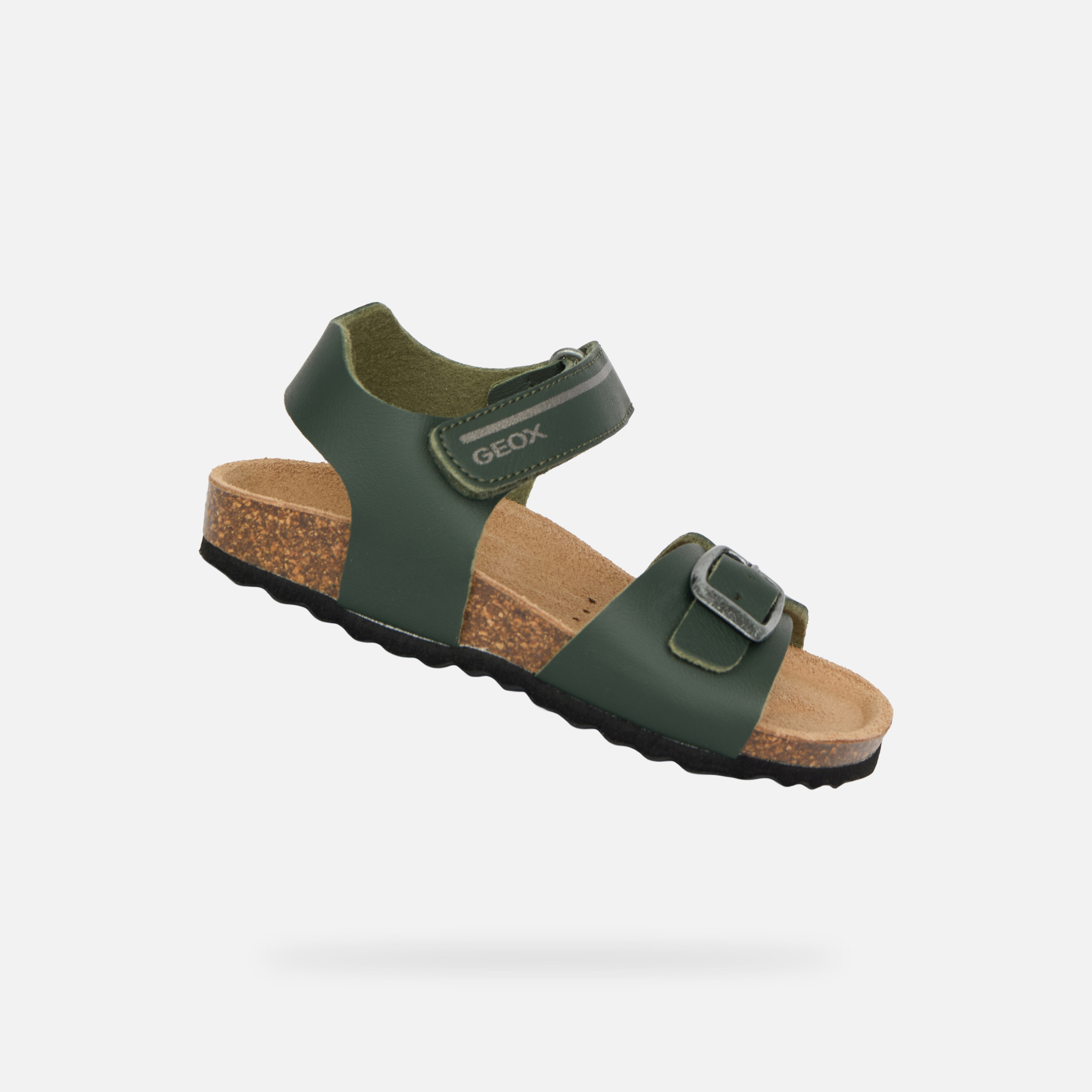 Момчешки сандали в цвят каки Geox Chalki