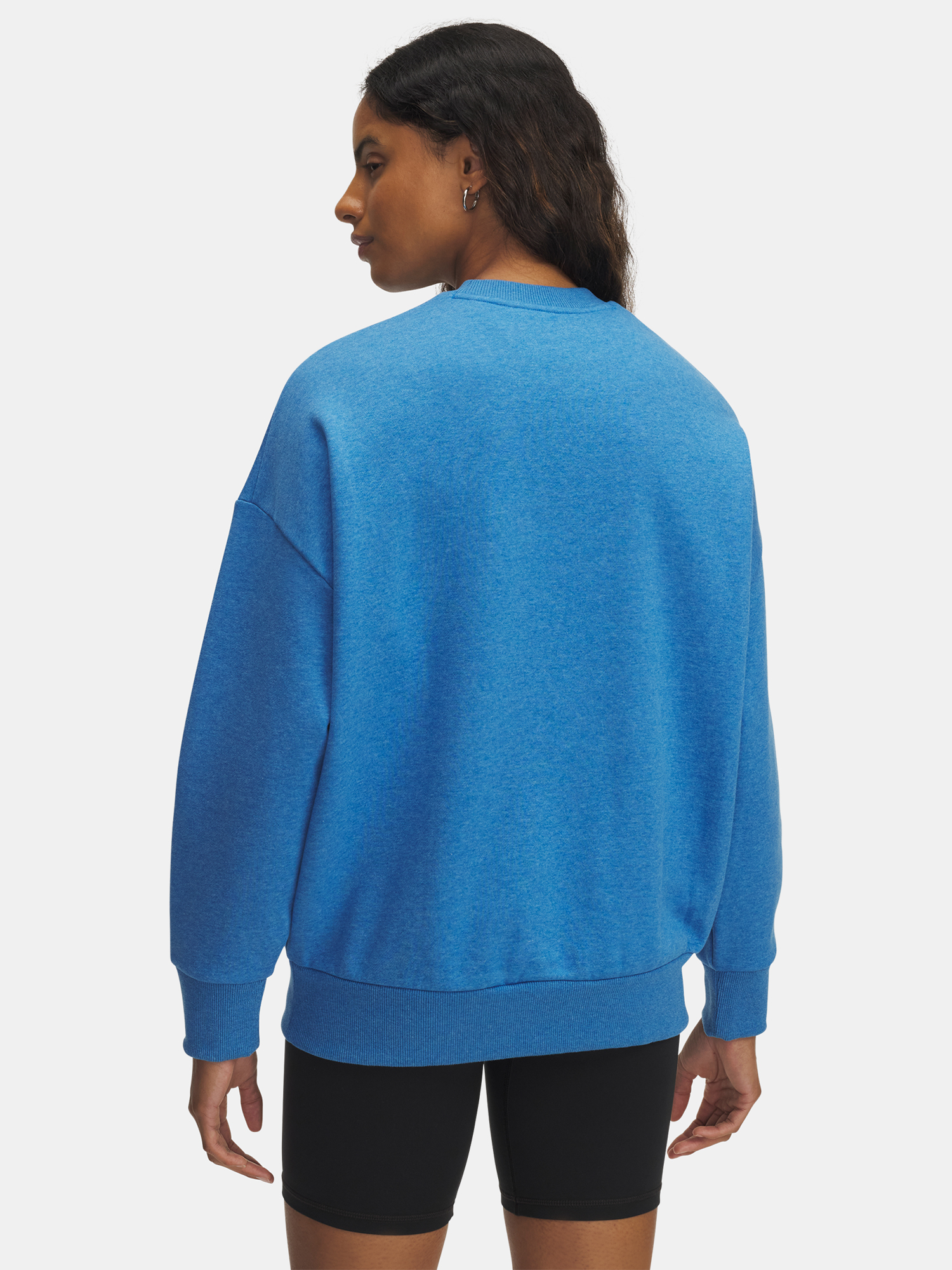 Under Armour UA Rival Fleece OS Crew-BLU Women's Sweatshirt - Women's