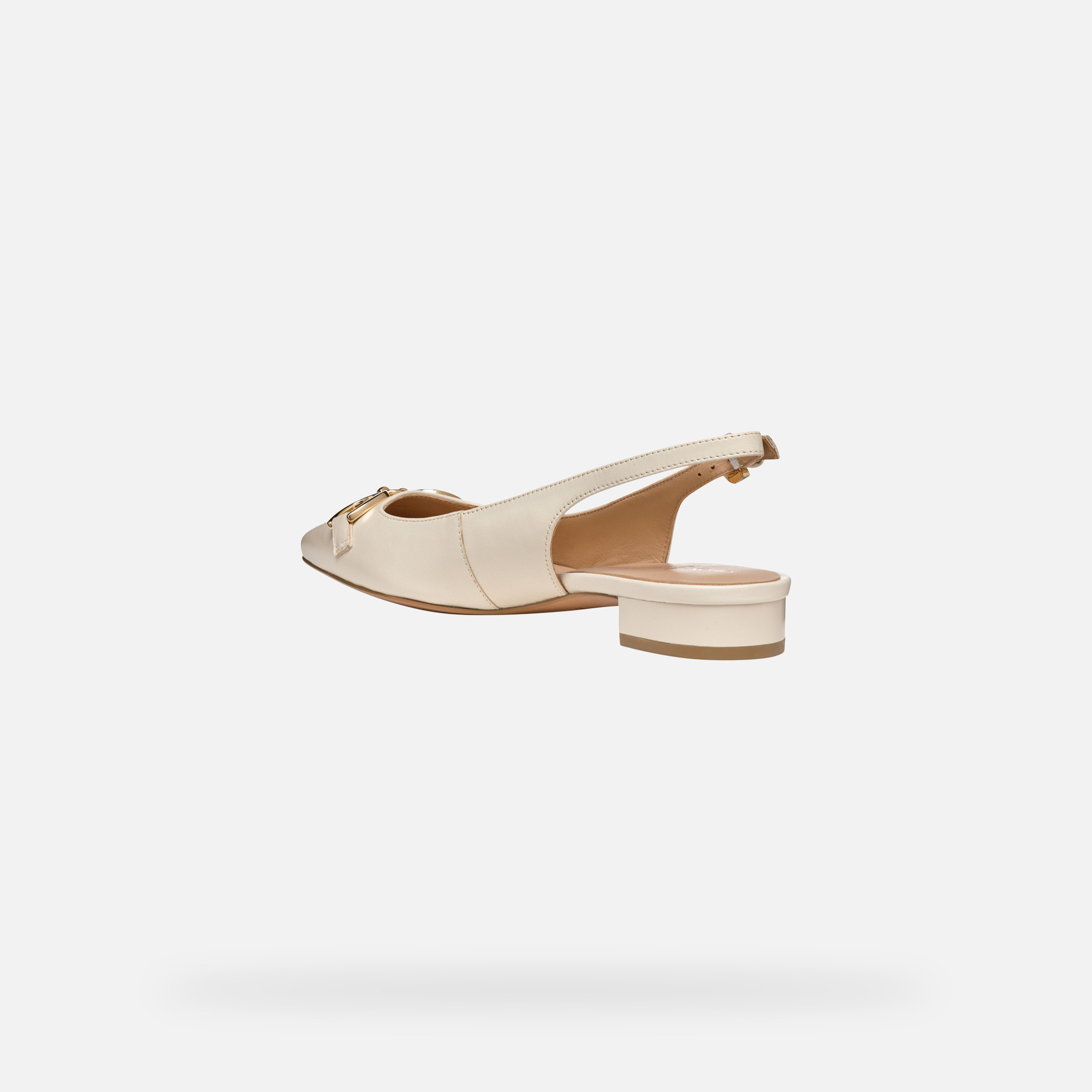 Cream women&#039;s ballet flats Geox Giselda 15 - Women&#039;s