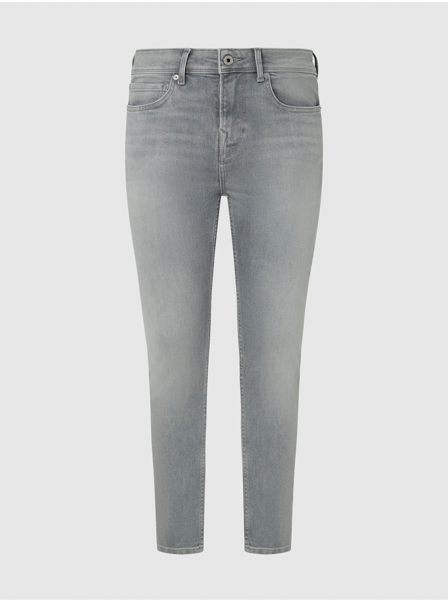 Light Grey Men&#039;s Skinny Fit Jeans Pepe Jeans - Men&#039;s