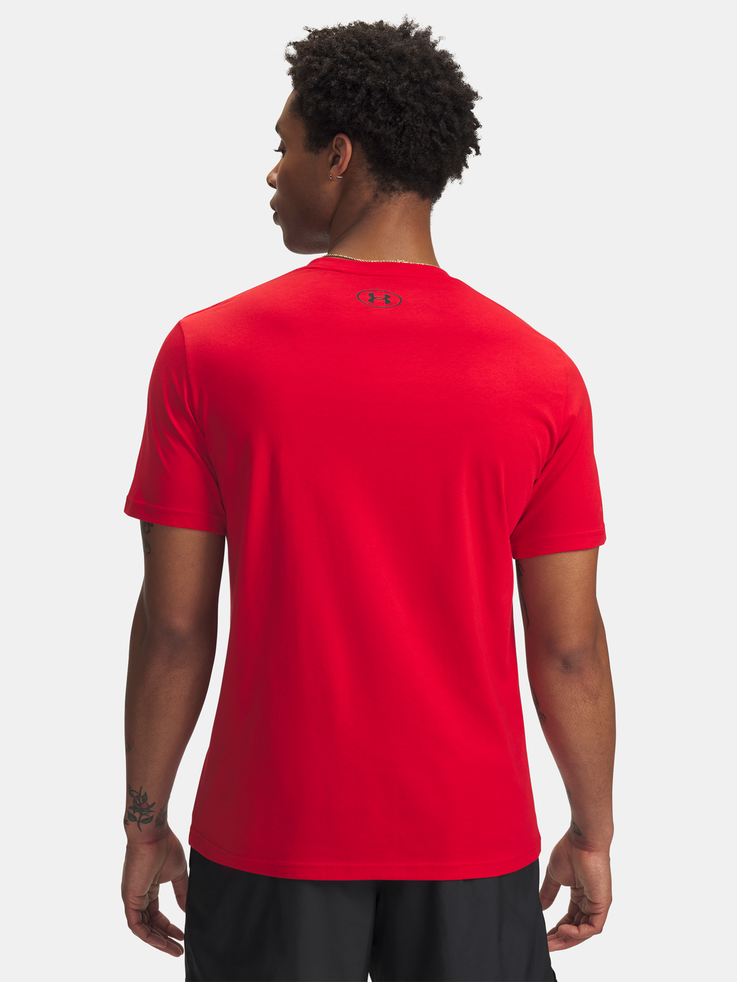 Men's T-shirt Under Armour UA GL FOUNDATION UPDATE SS-RED - Men's