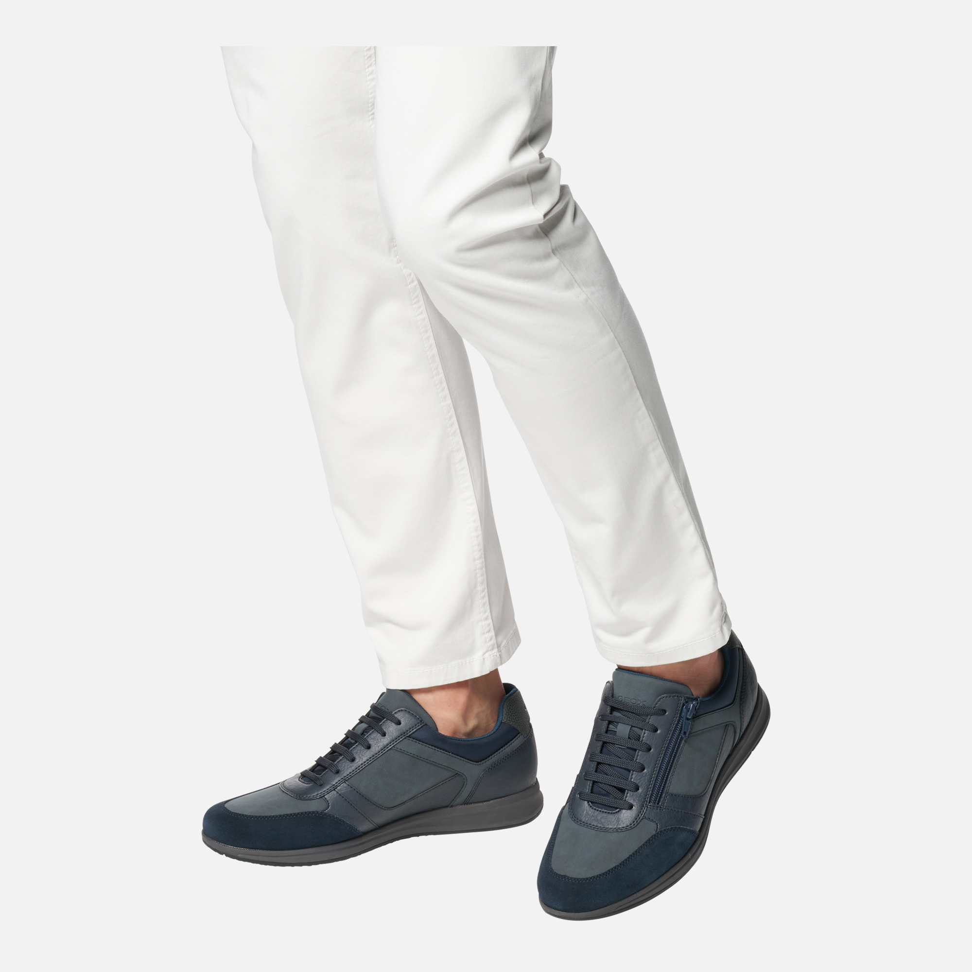 Dark blue men's sneakers Geox Avery - Men's