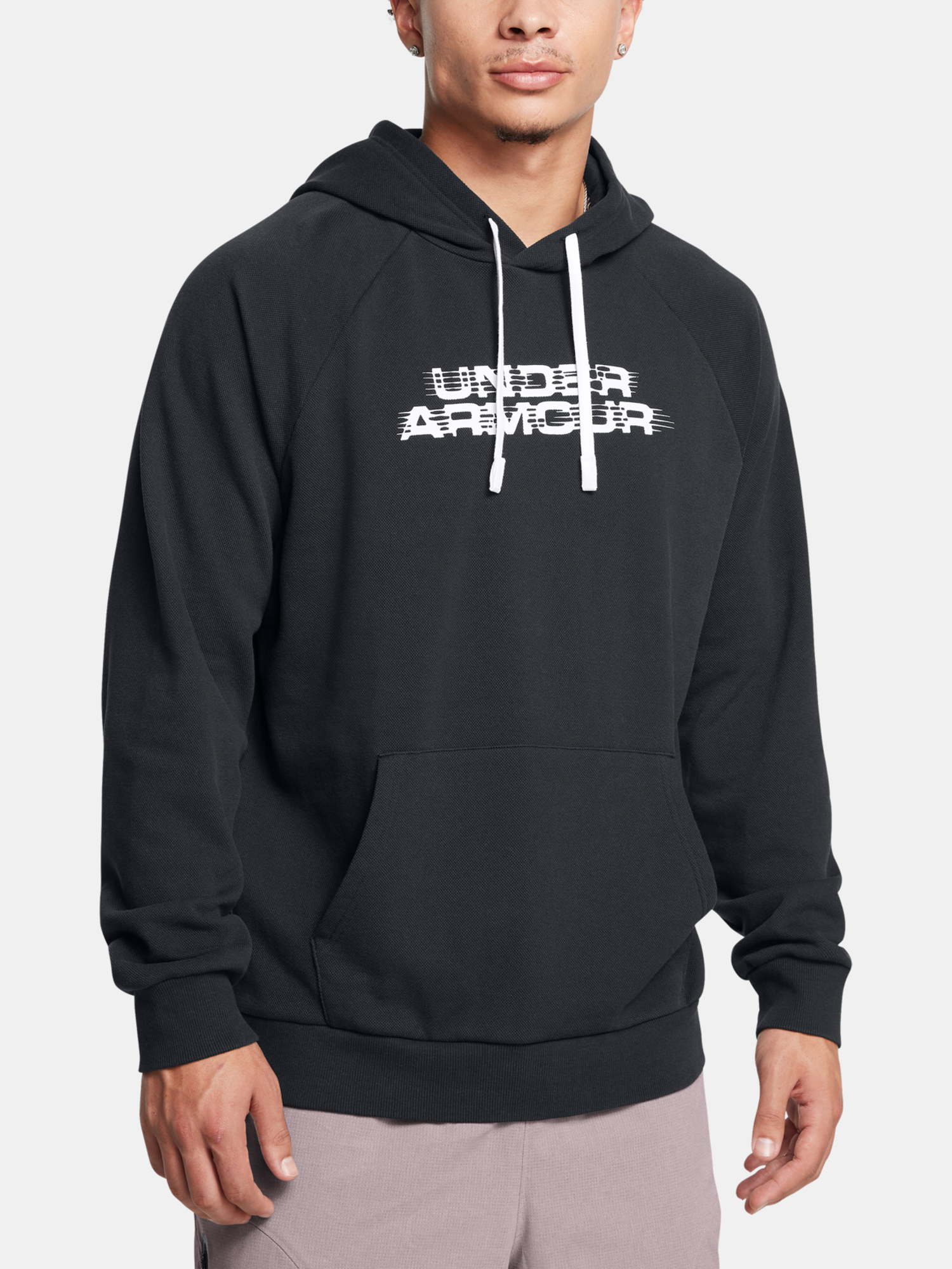 Under Armour Mens sweatshirt UA Rival Flc Txtr CG Hoodie - Mens