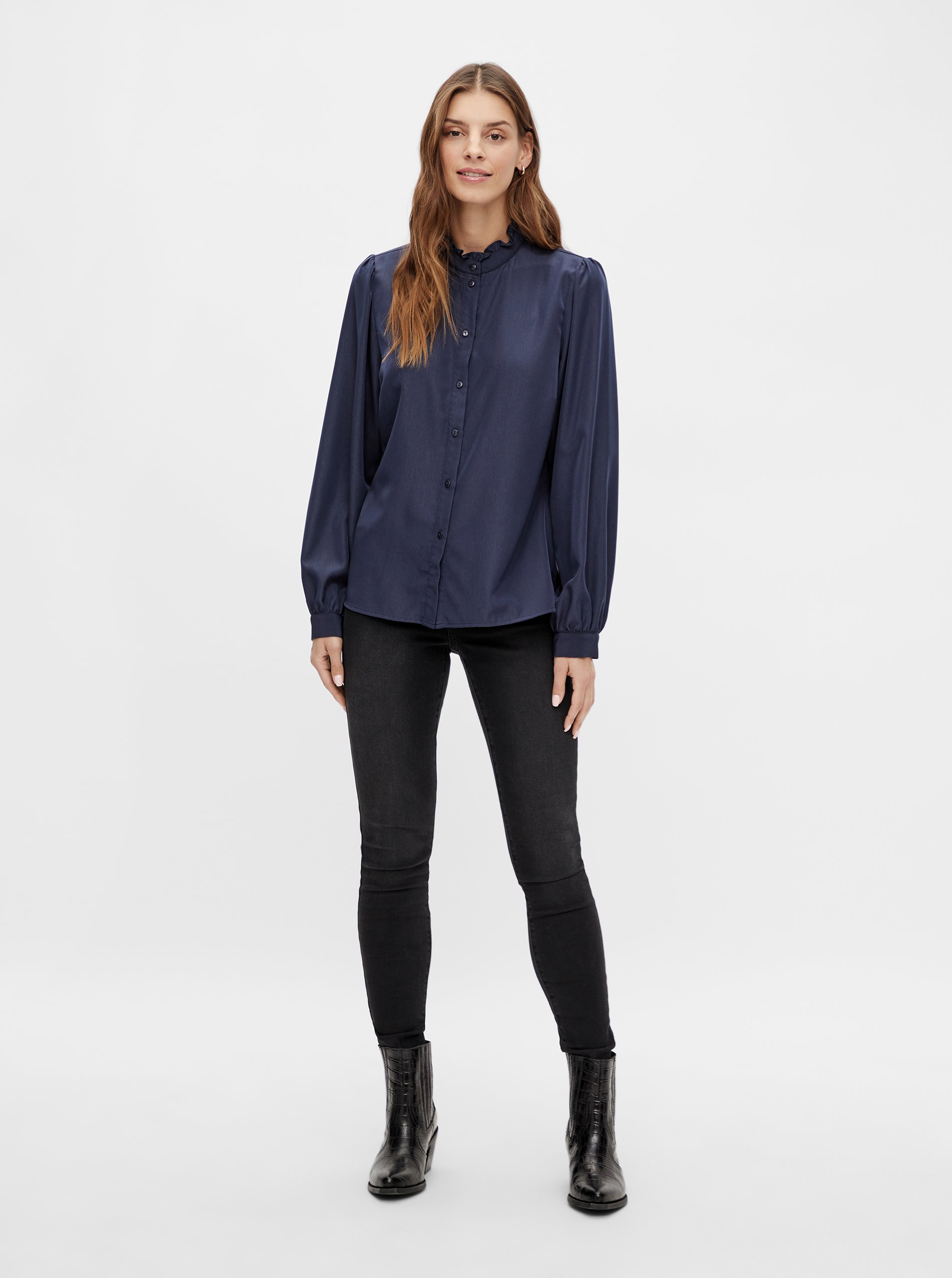 Bluză de damă Vila Dark Blue
