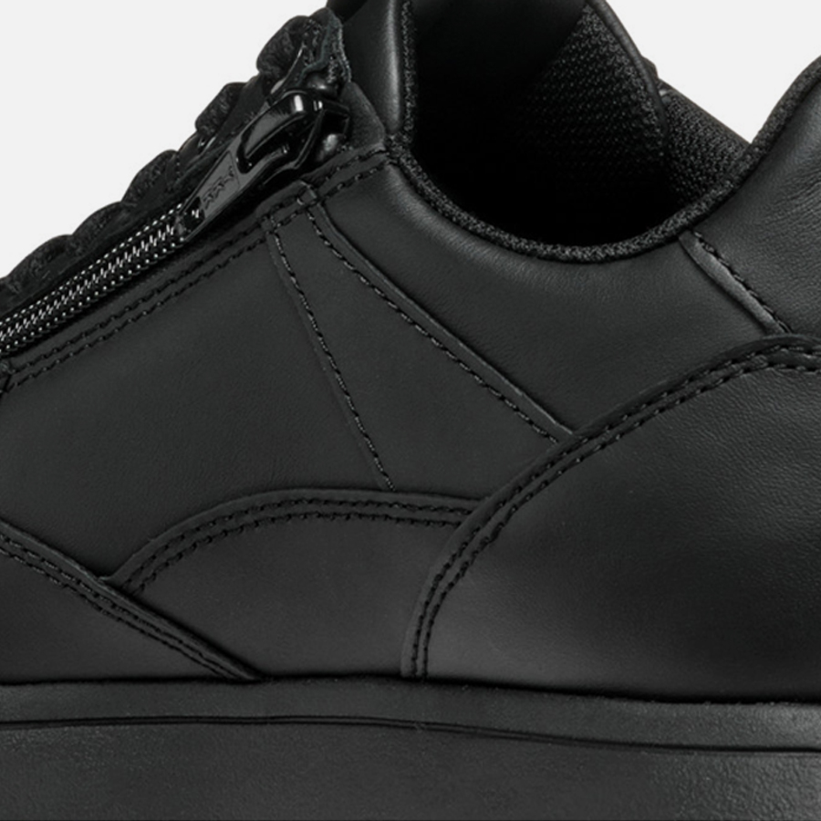 Black women's sneakers Geox Amabel - Women's