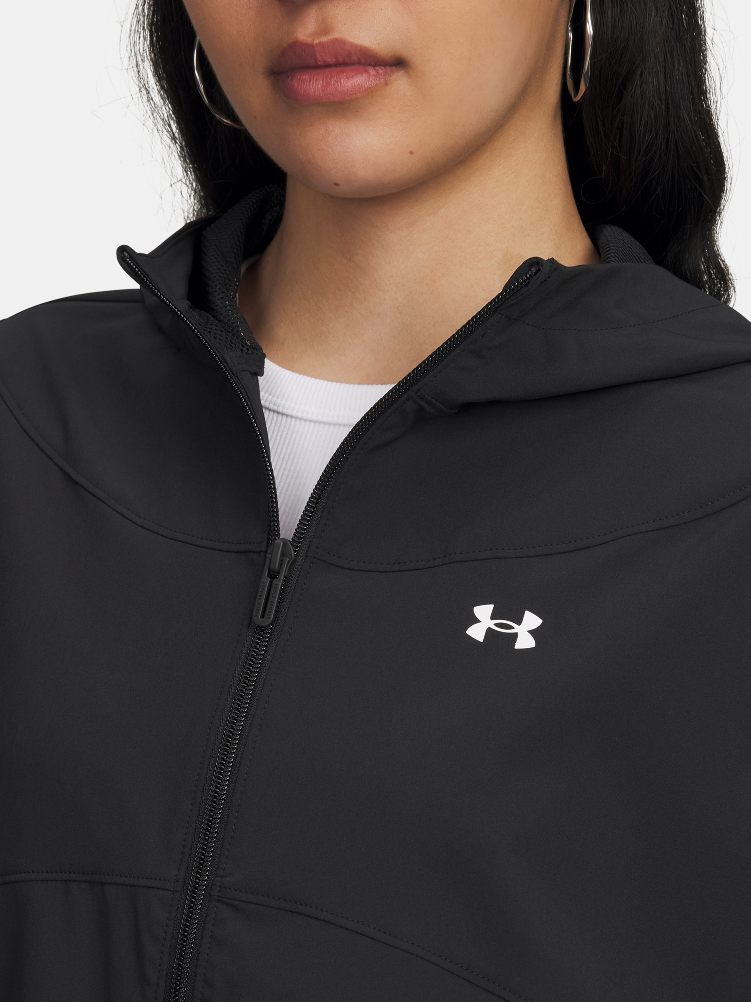 Under Armour UA Rival Woven Jkt HD-BLK Women's Jacket - Ladies