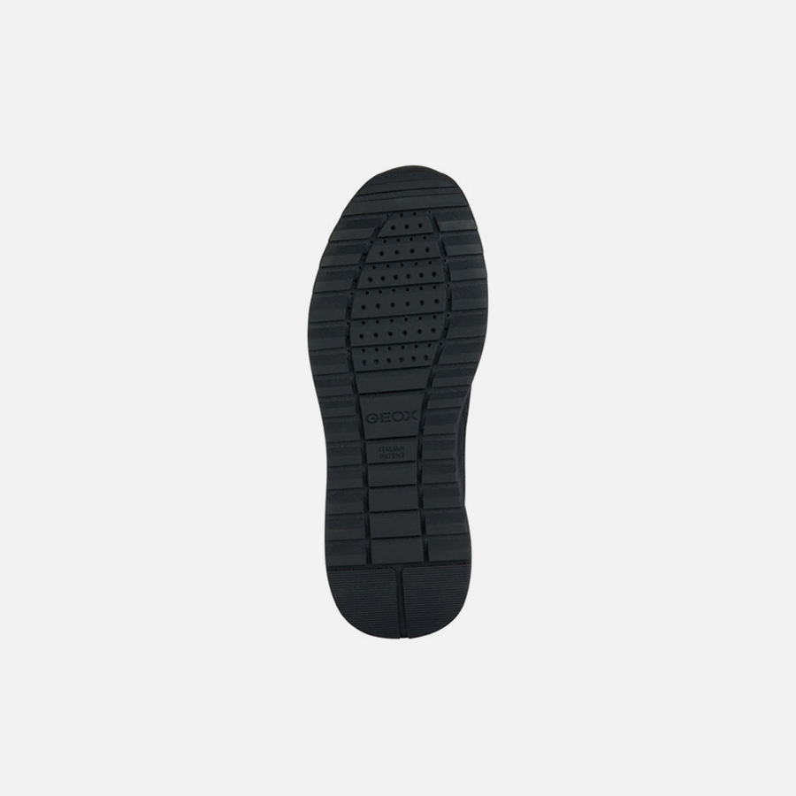Black men&#039;s sneakers Geox Molveno - Men&#039;s