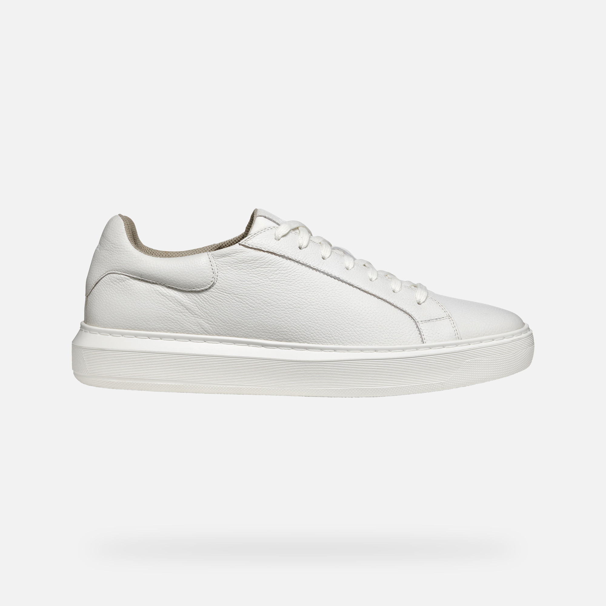 White men's sneakers Geox Deiven - Men's