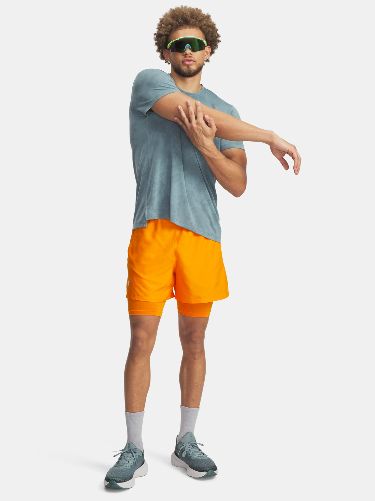 Pantaloni scurți pentru bărbați Under Armour UA LAUNCH 5&#039;&#039; 2-IN-1
