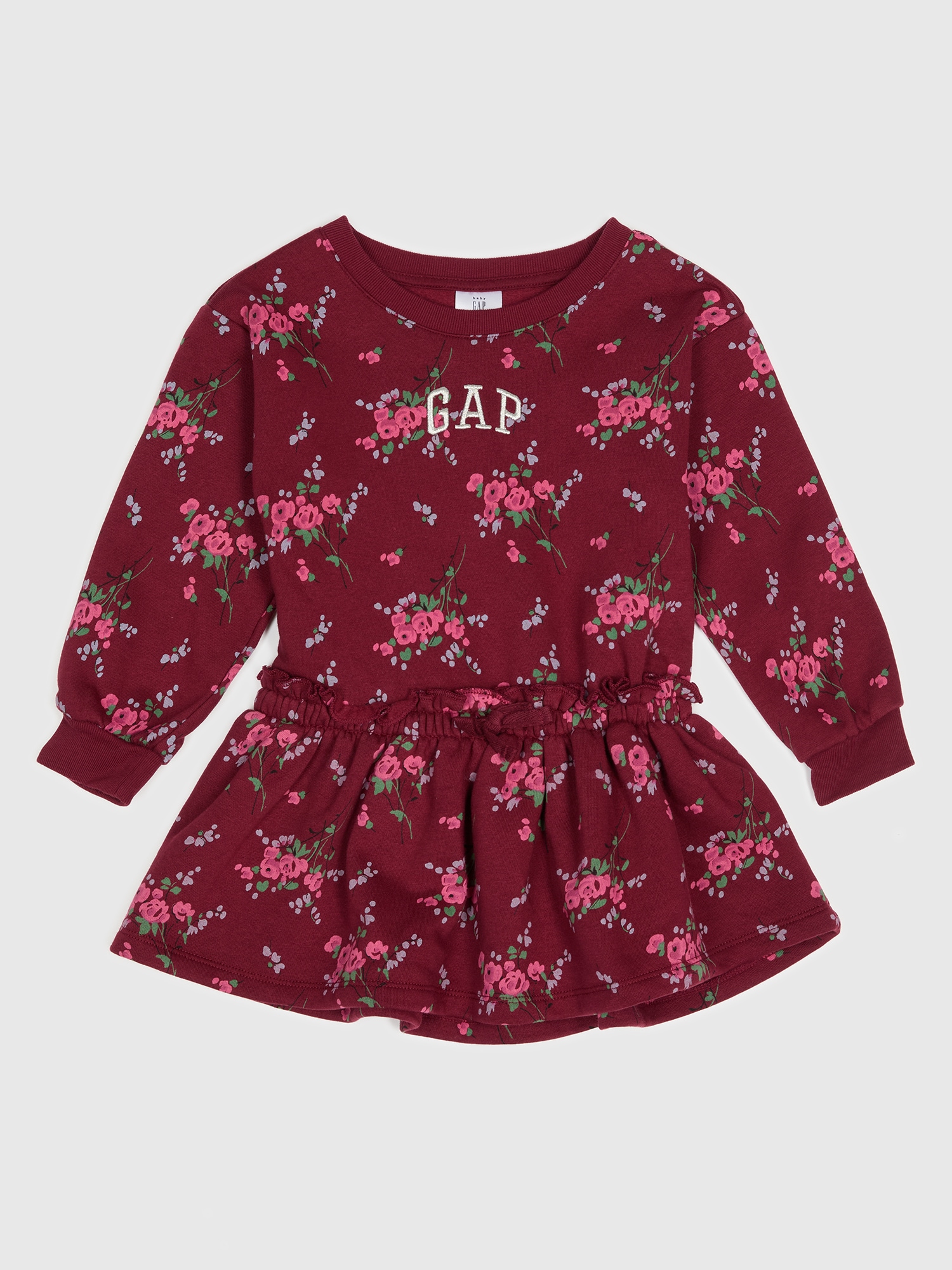 GAP Baby Sweatshirt Dress with Logo - Girls