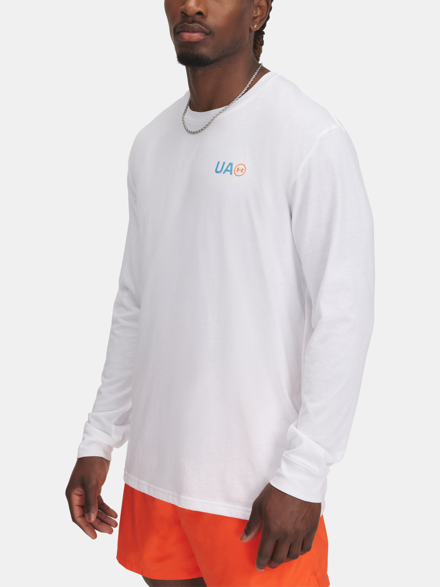 Men's T-shirt Under Armour UA M WORKWEAR LOGO LS - Men's