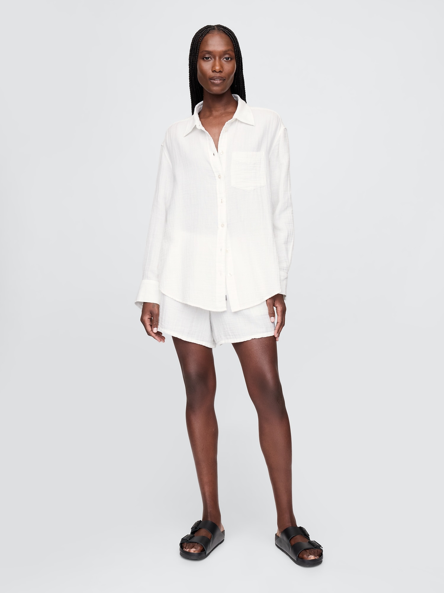 GAP Muslin oversize shirt - Women&#039;s