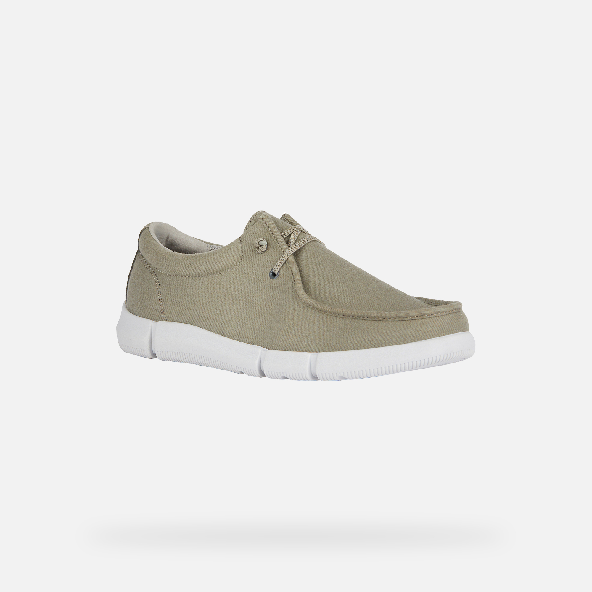 Light green men&#039;s moccasins Geox Adacter m - Men&#039;s