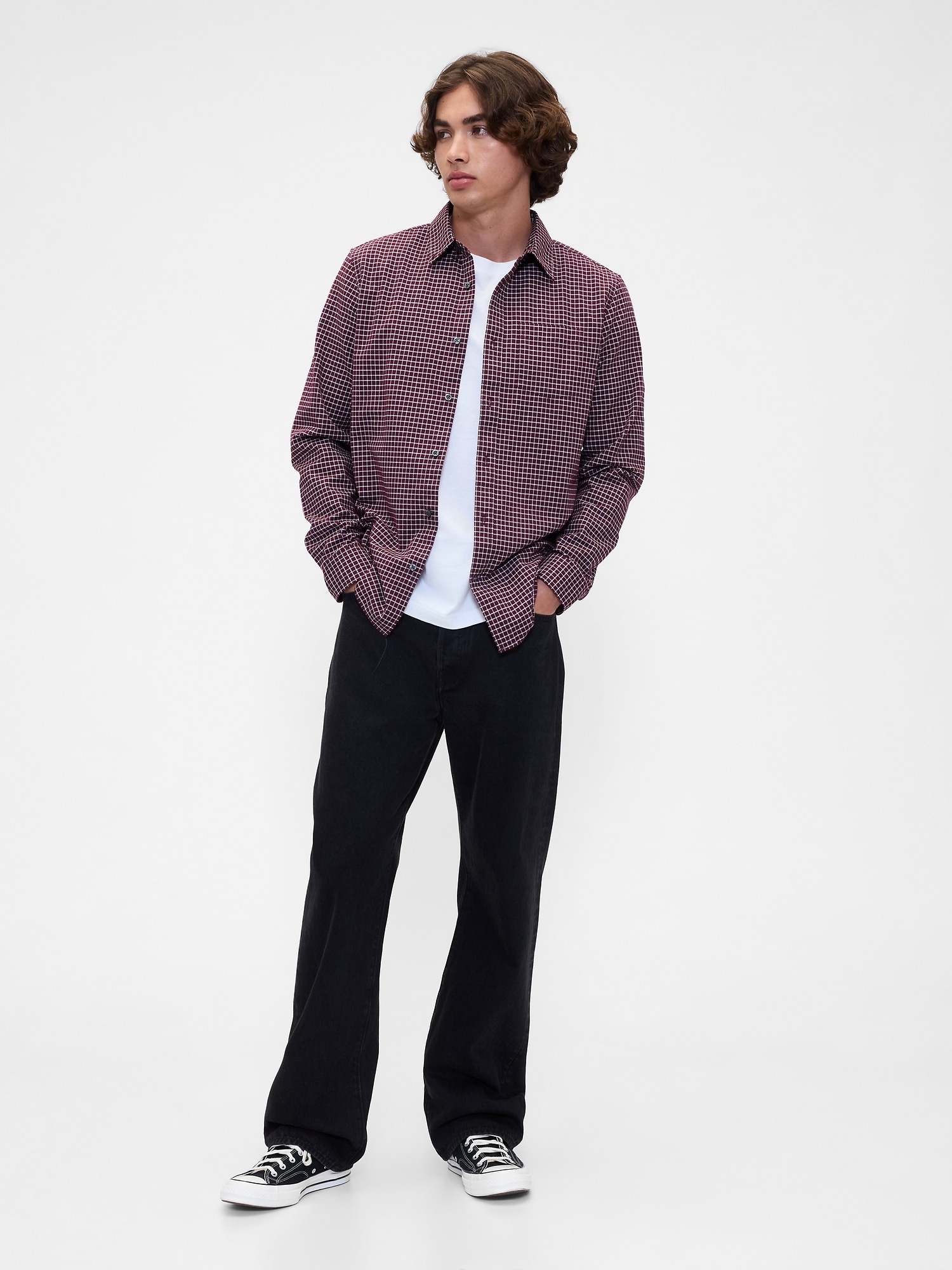 Cămașă bărbătească GAP Oxford