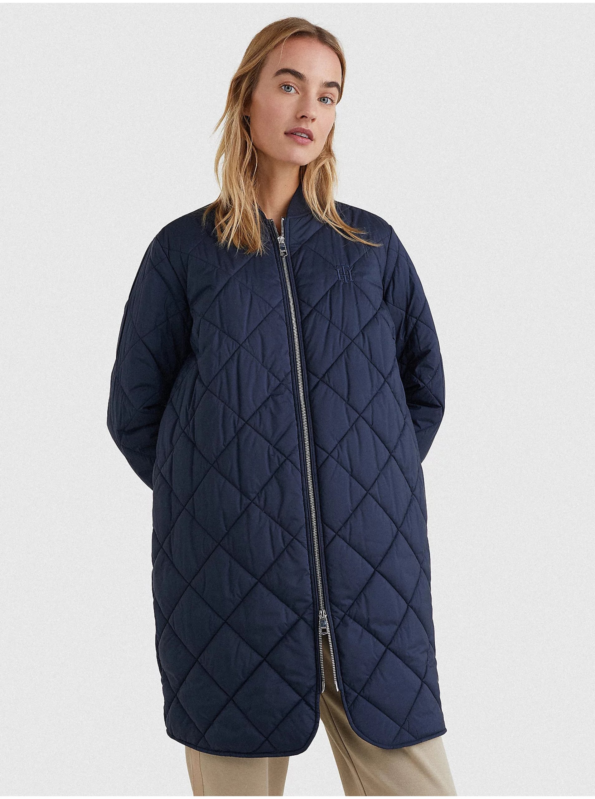Women's Quilted Coat Navy Blue Tommy Hilfiger - Women