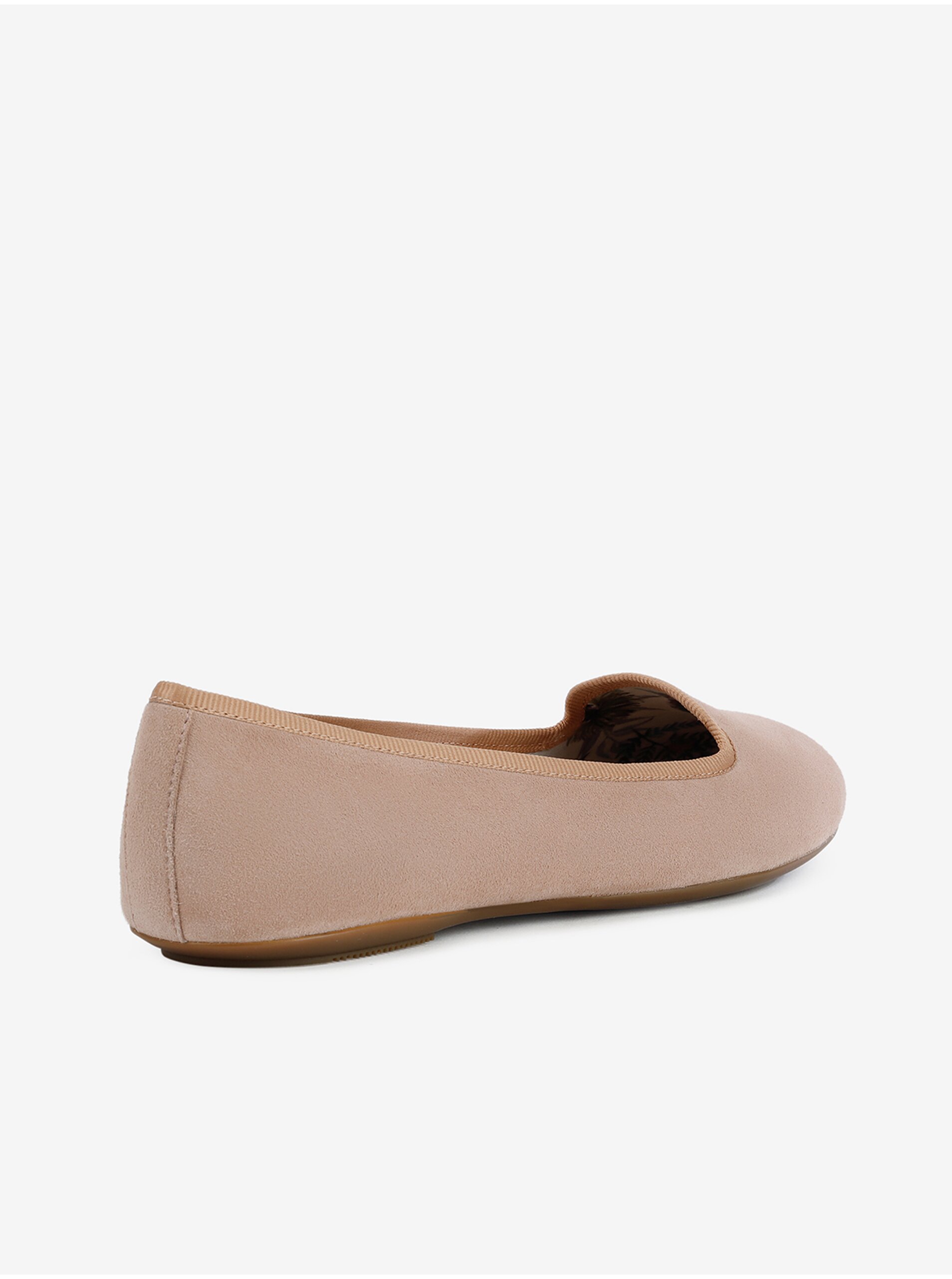 Balerini, mocasini pentru femei Geox - bej