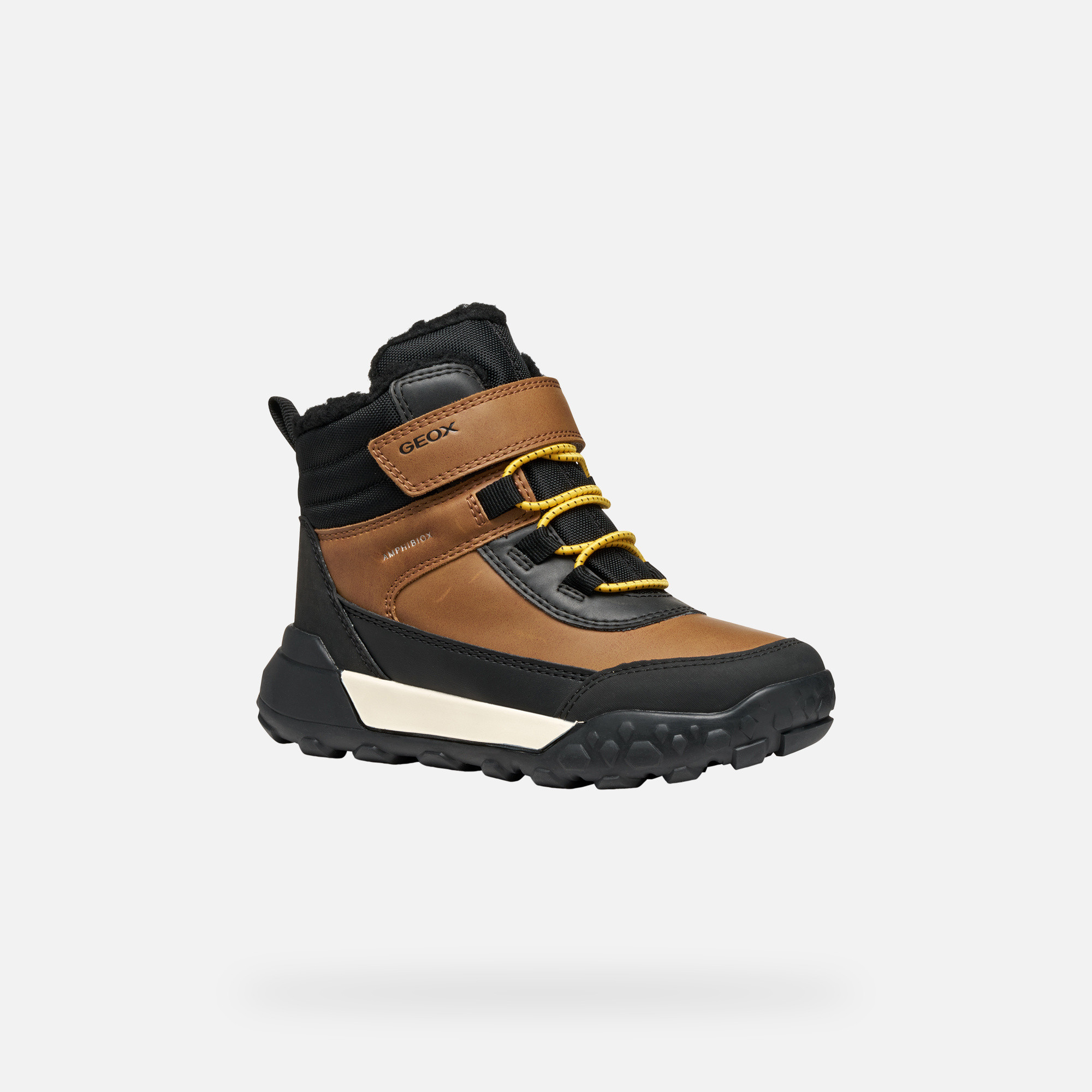 Black Boys' Ankle Boots Geox Trekkyup Boy B ABX - Boys