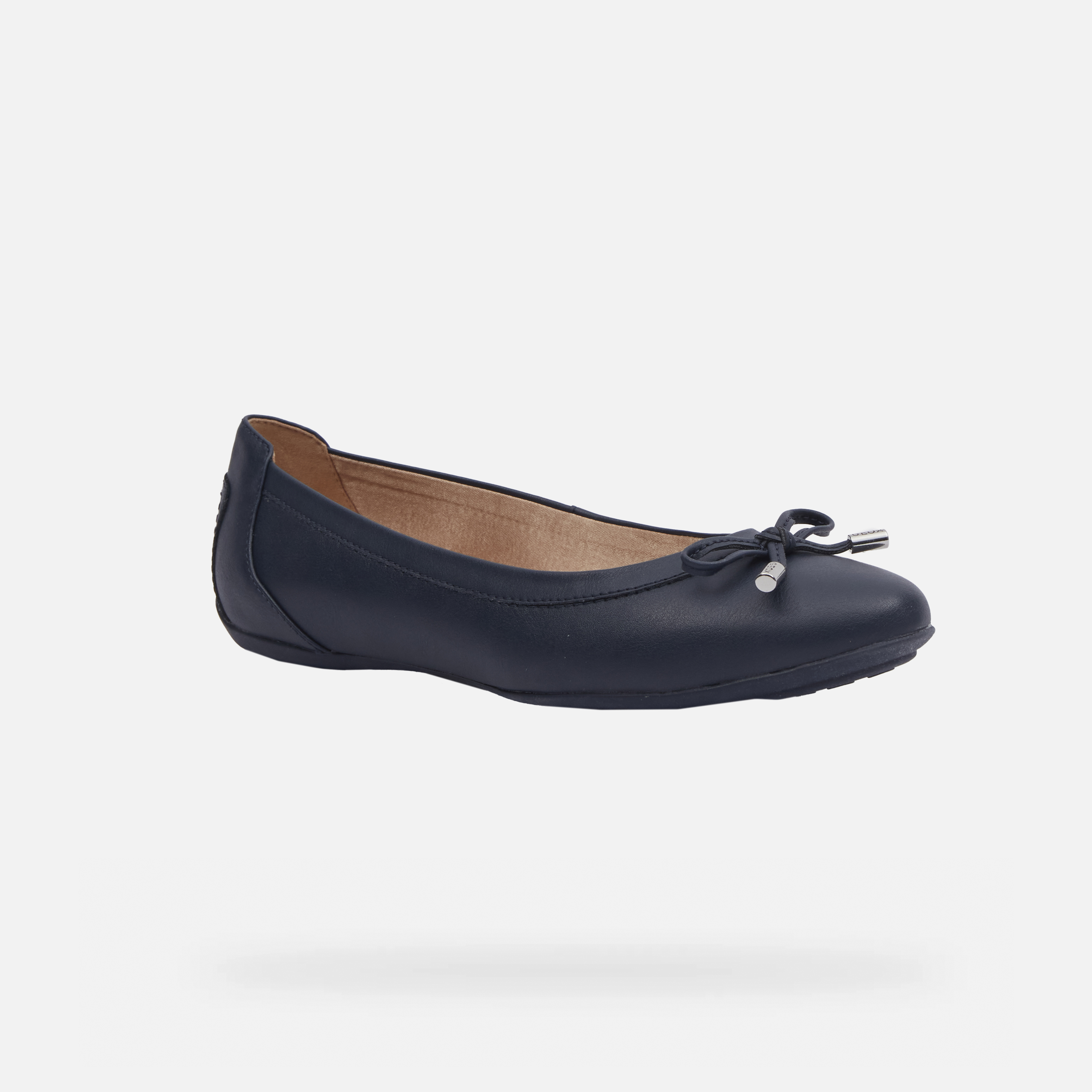 Dark blue women&#039;s ballet flats Geox Charlene - Women&#039;s