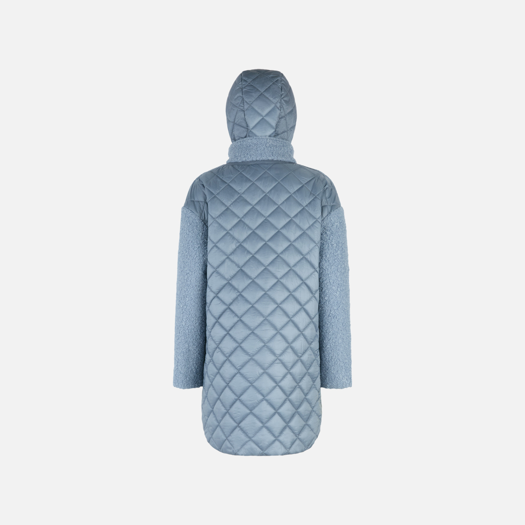 Palton albastru deschis pentru femei Geox Calithe