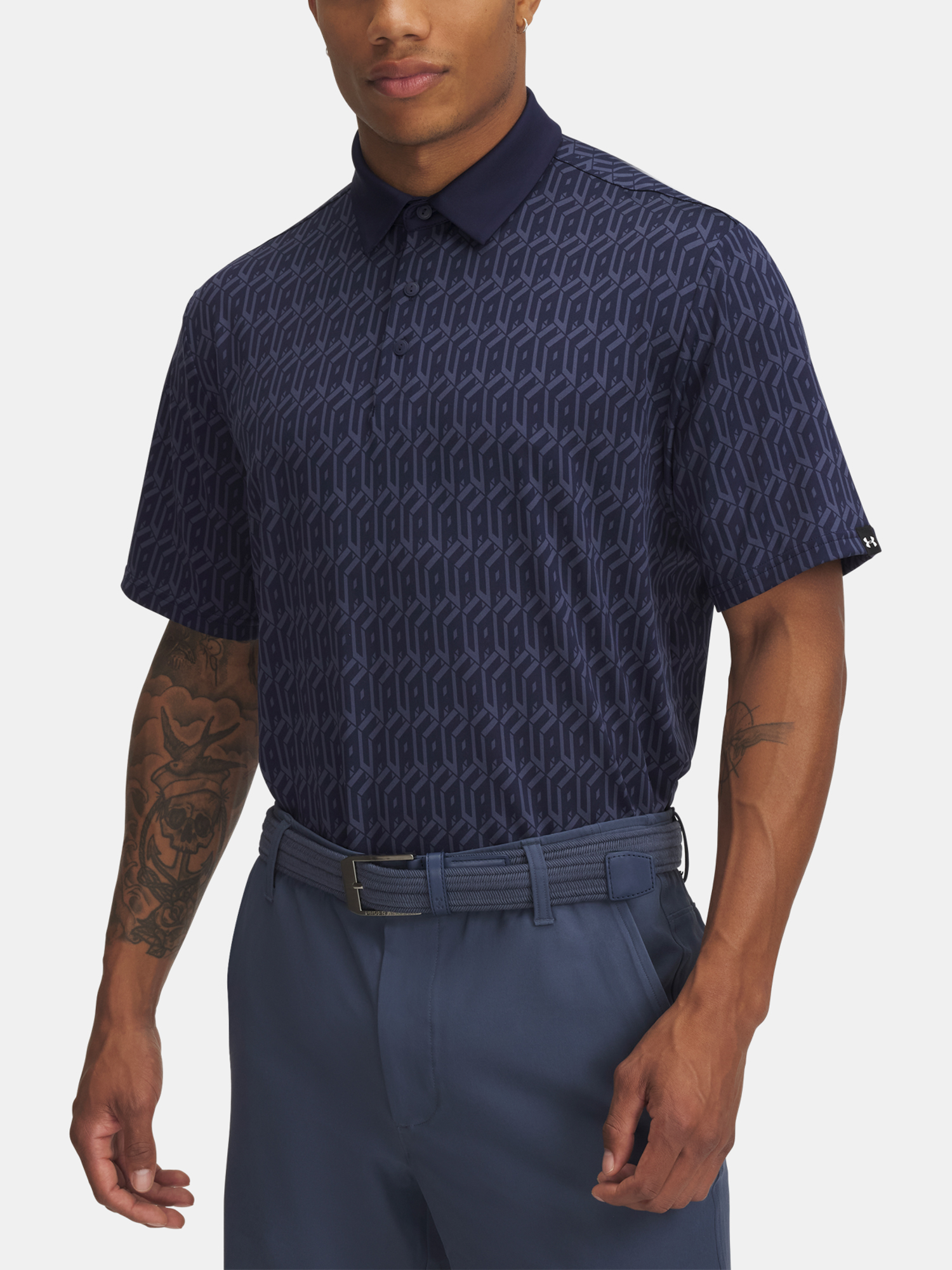 Men's T-shirt Under Armour UA Plyoff 3.0 Prntd Polo LB - Men's