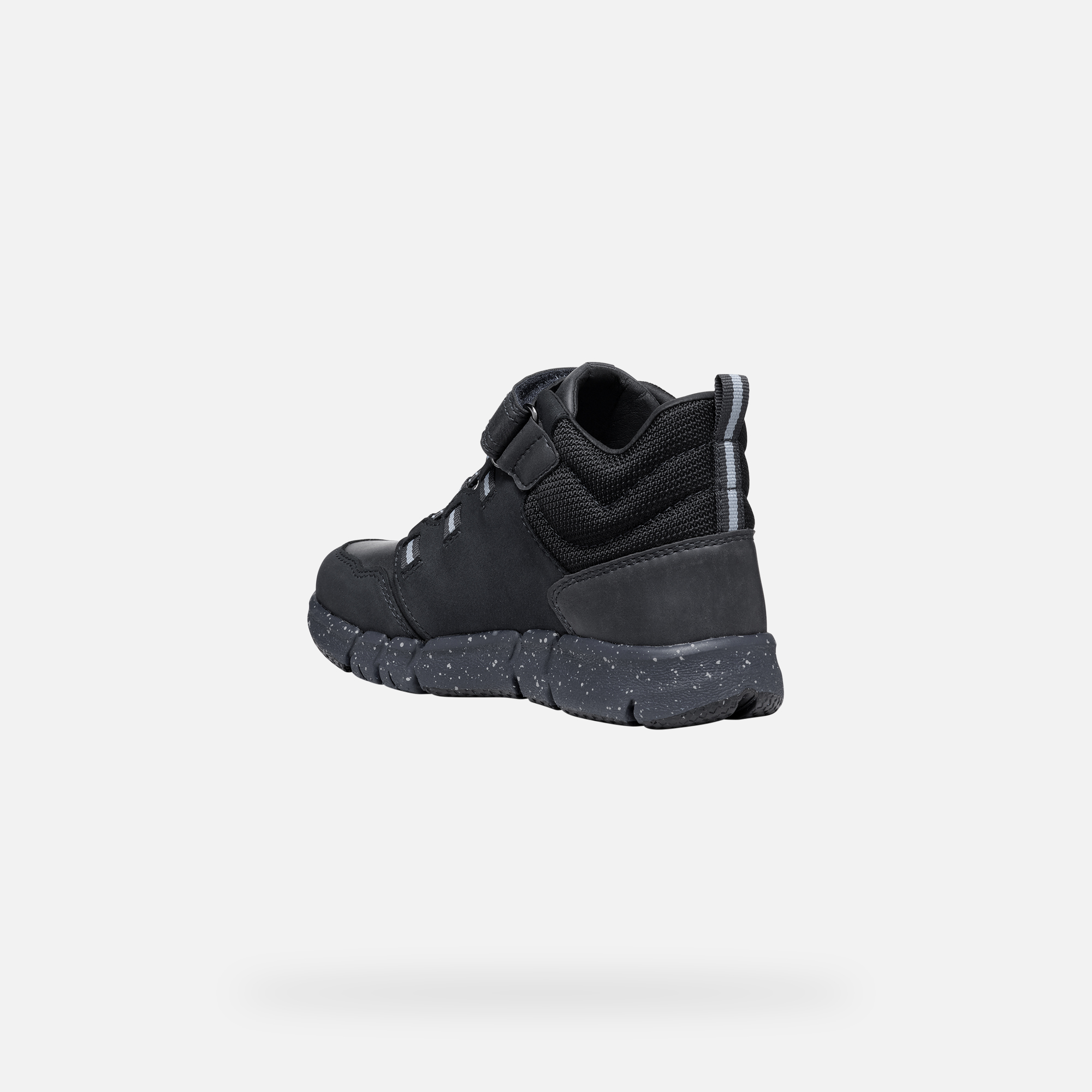 Black boys' ankle boots Geox Flexyper B Abx - Boys