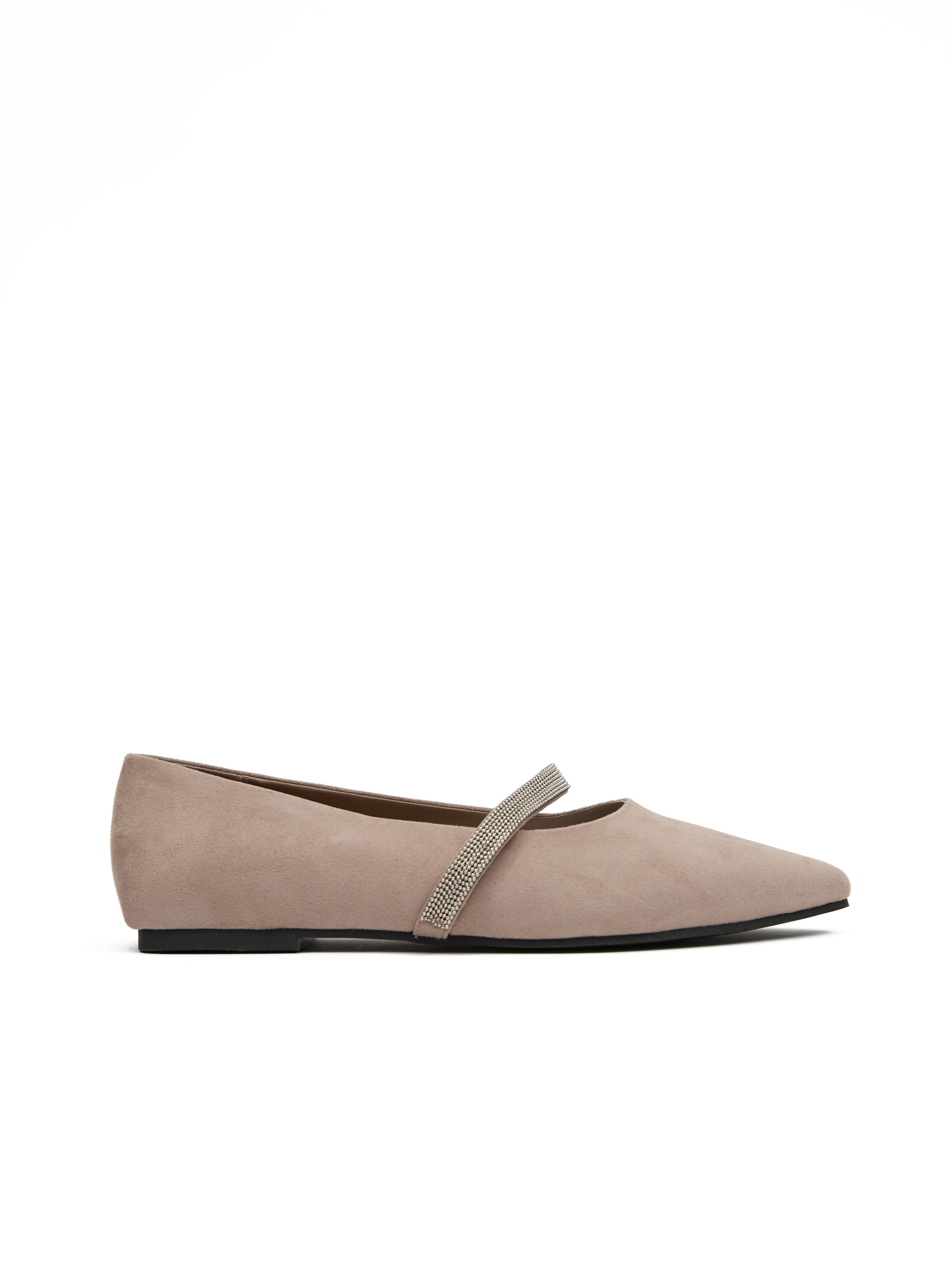 Beige women's ballet flats ORSAY - Women's