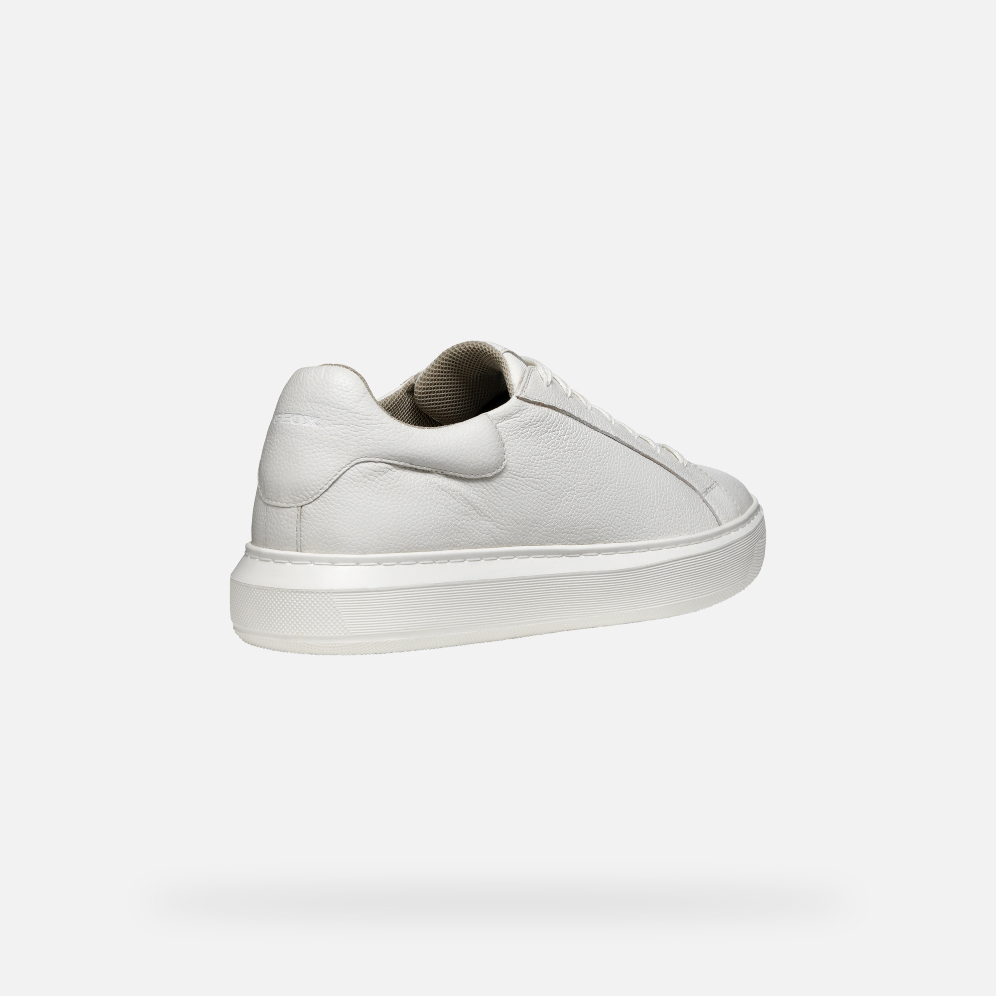 White men's sneakers Geox Deiven - Men's