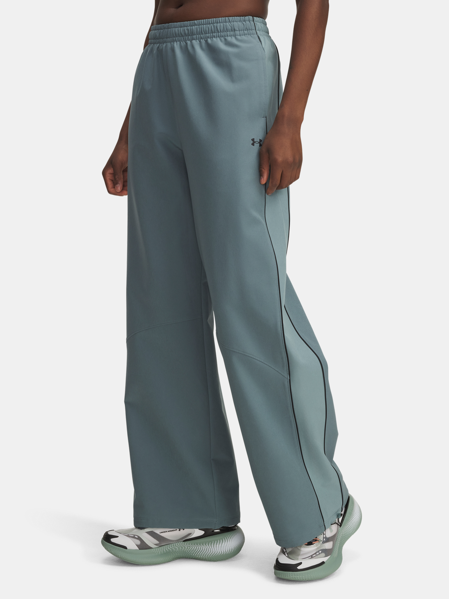 Under Armour UA Rival Swoven Pant-BLU Women&#039;s Sports Trousers - Ladies