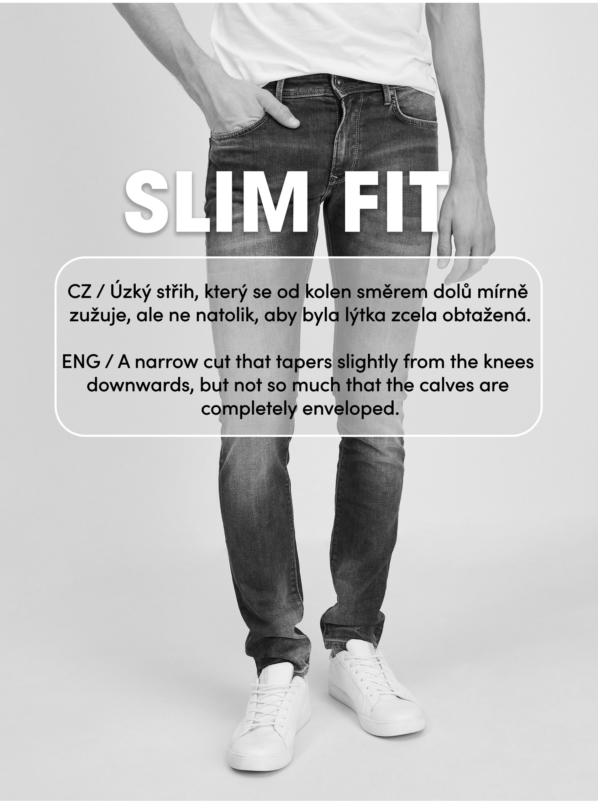 Slim fit pentru barbati Jack &amp; Jones - negru