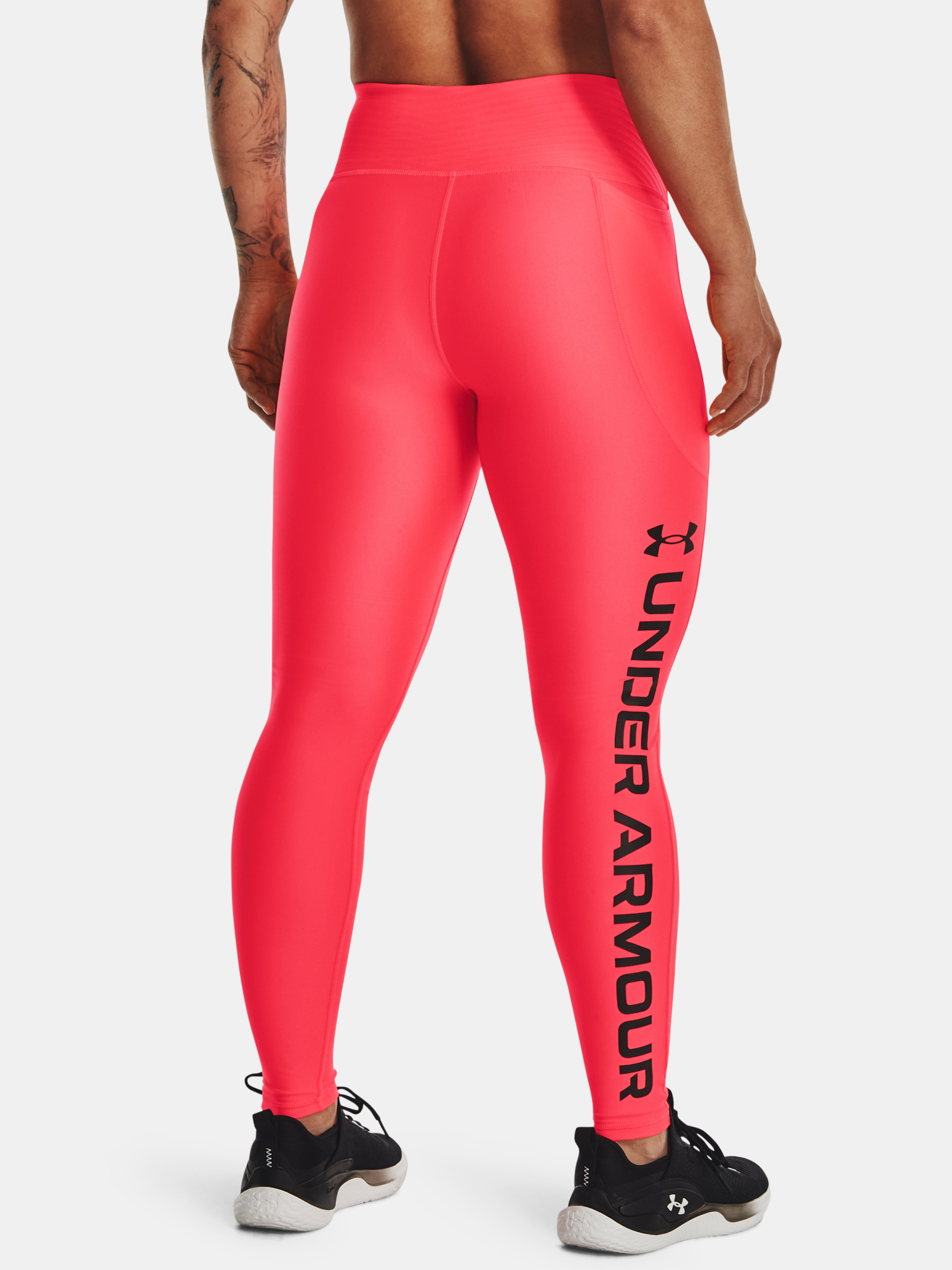 Colanti pentru femei Under Armour - rosu