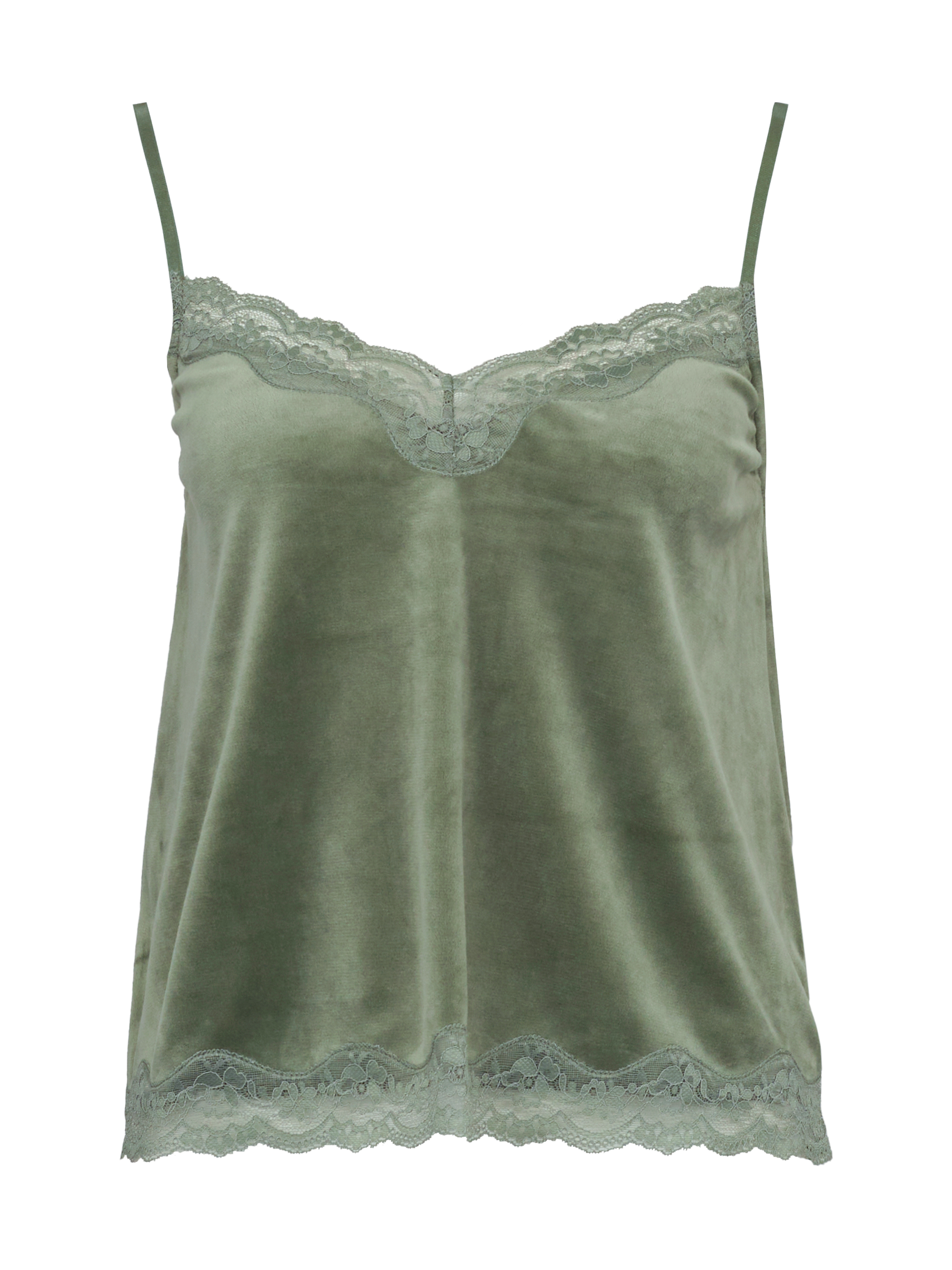Khaki women&#039;s suede pajama top ORSAY - Women&#039;s