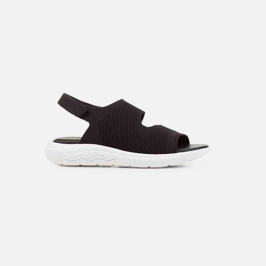 Black women&#039;s sandals Geox Spherica Ec5 A - Women&#039;s