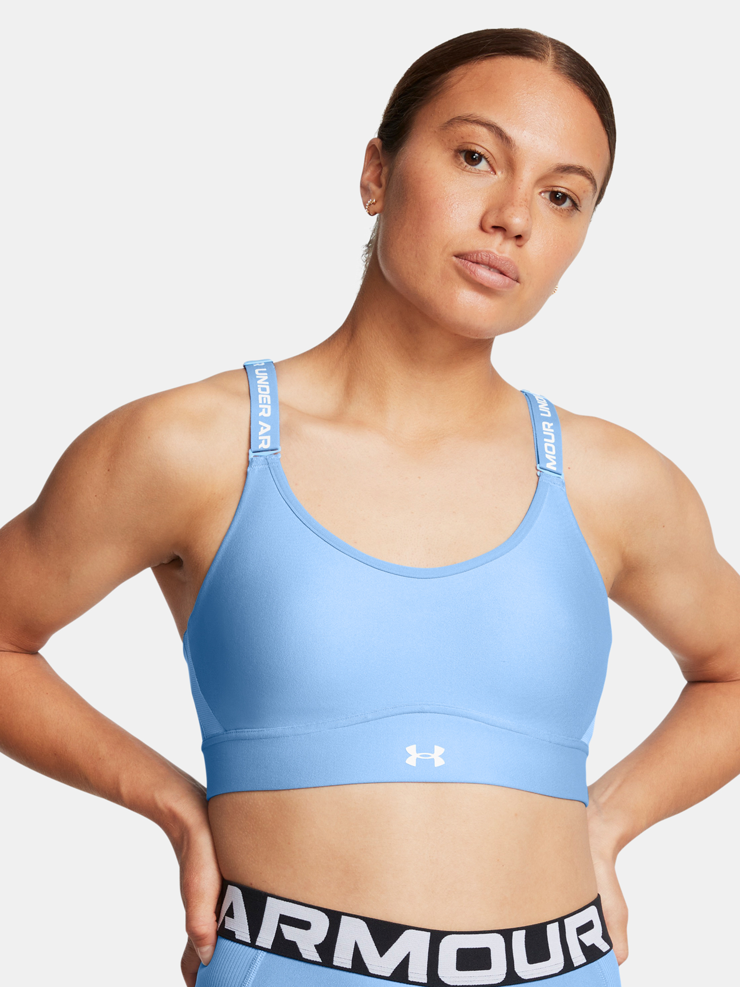 Women's bra Under Armour UA Infinity Mid 2.0 Bra-BLU - Women's