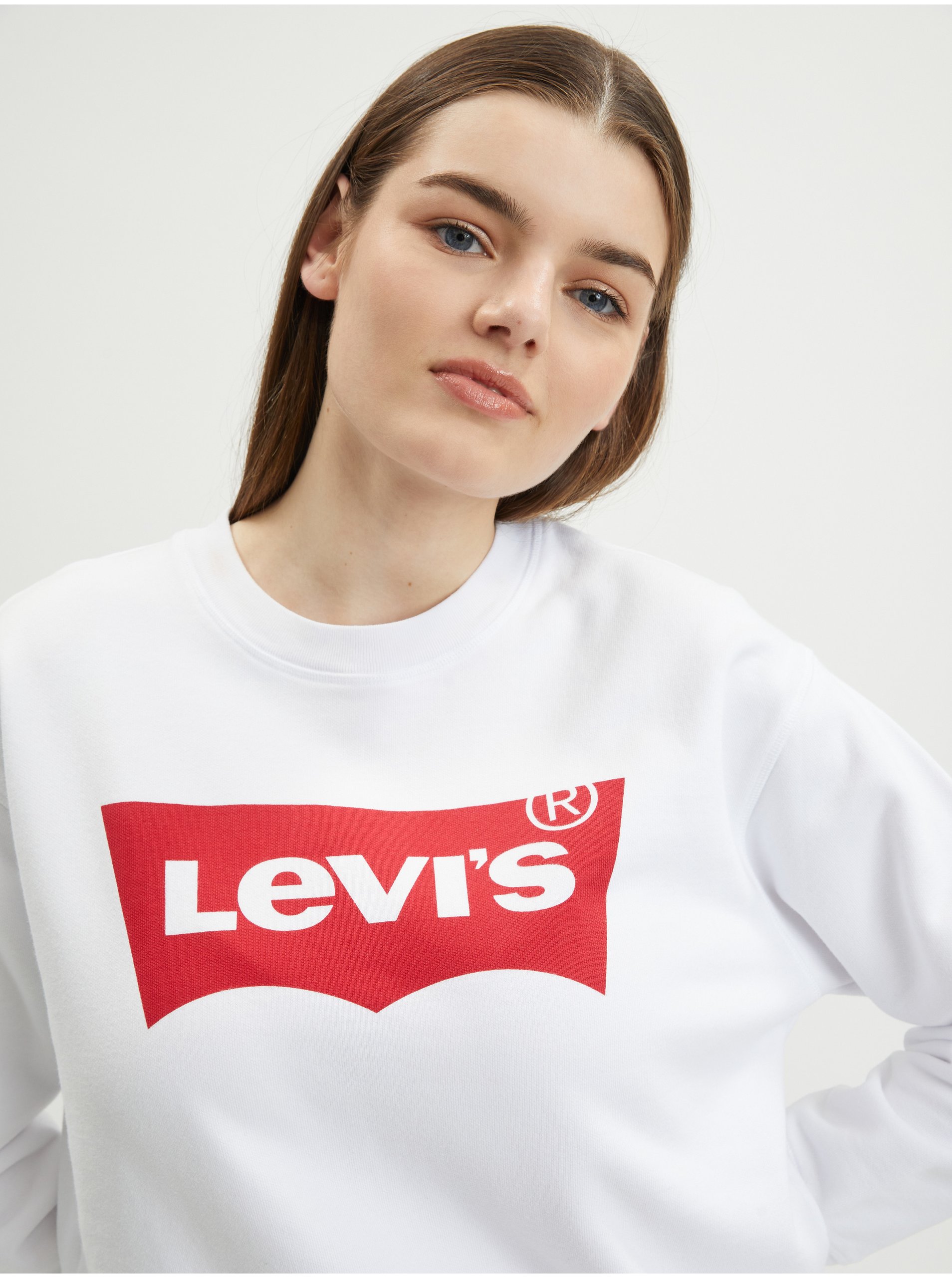 Hanorace pentru femei Levi's® - alb