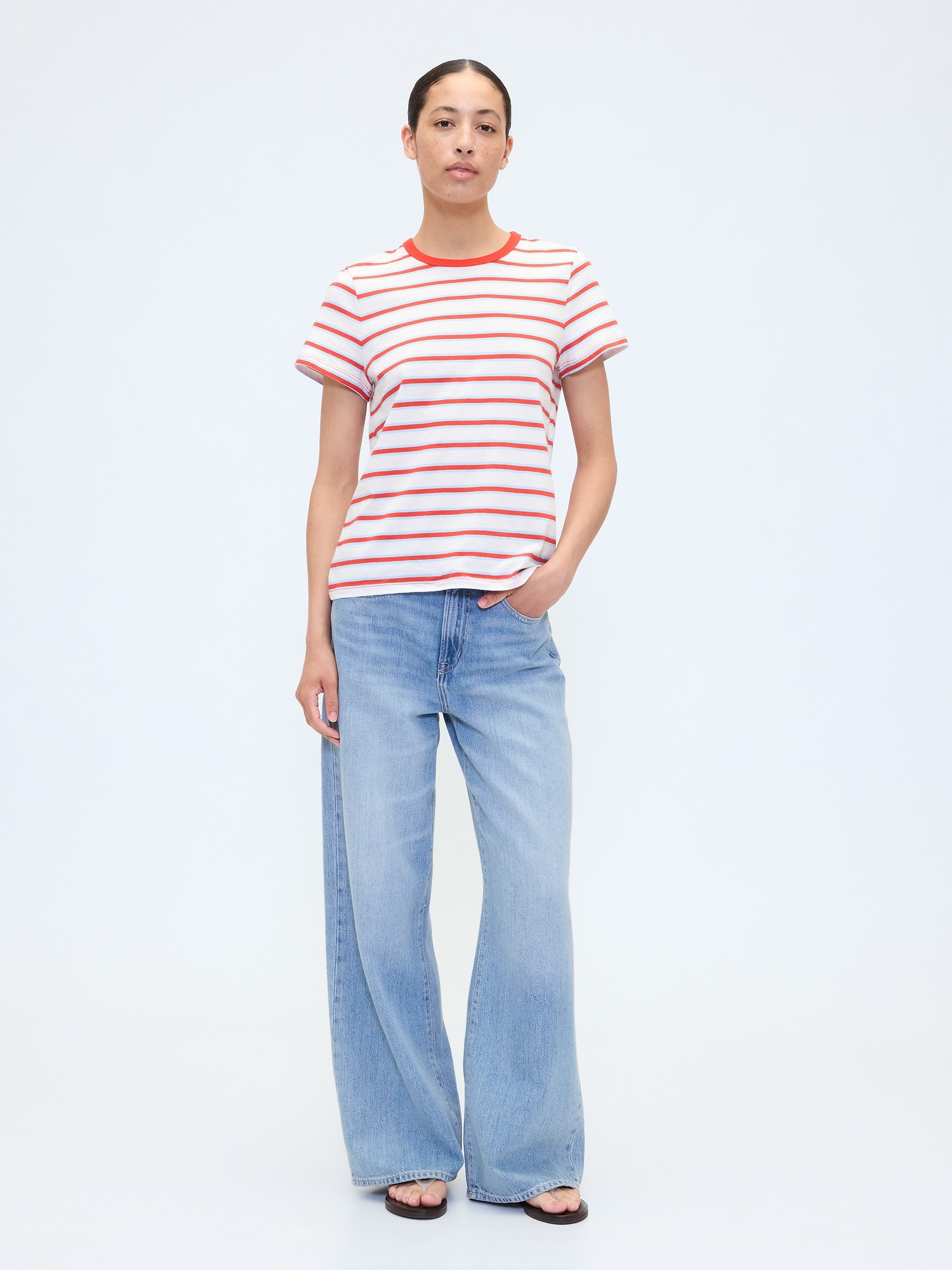 GAP Cotton T-shirt Americana - Women's