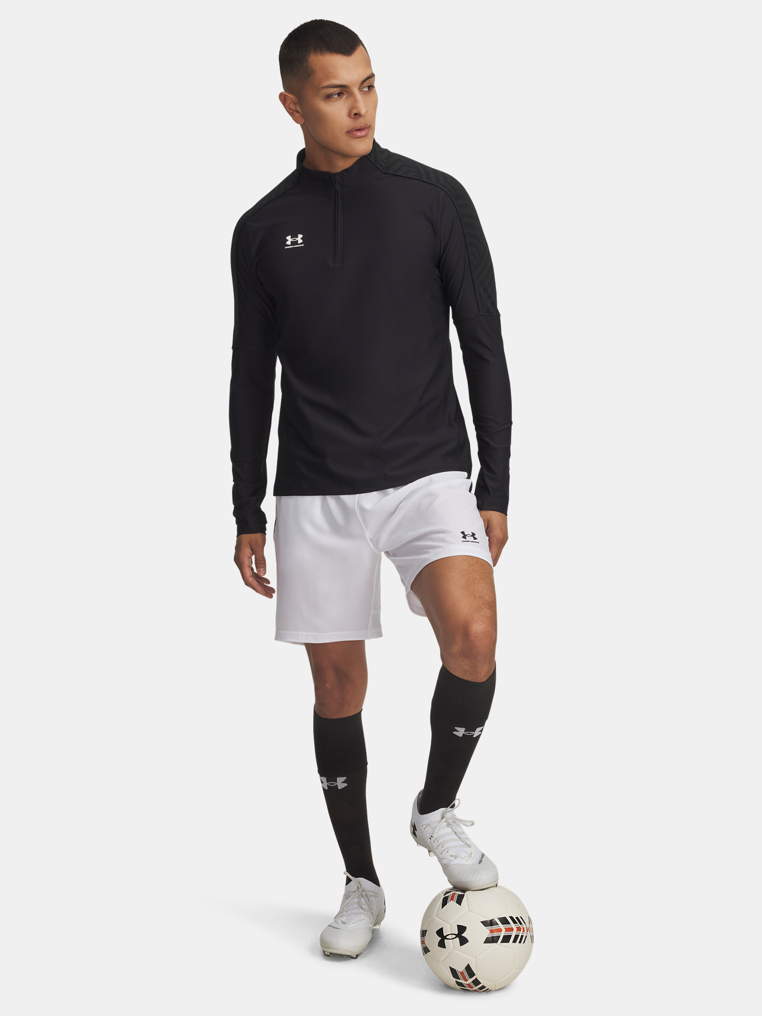Men's Under Armour UA M Challenger Pro Midlayer-BLK Sweatshirt - Men's