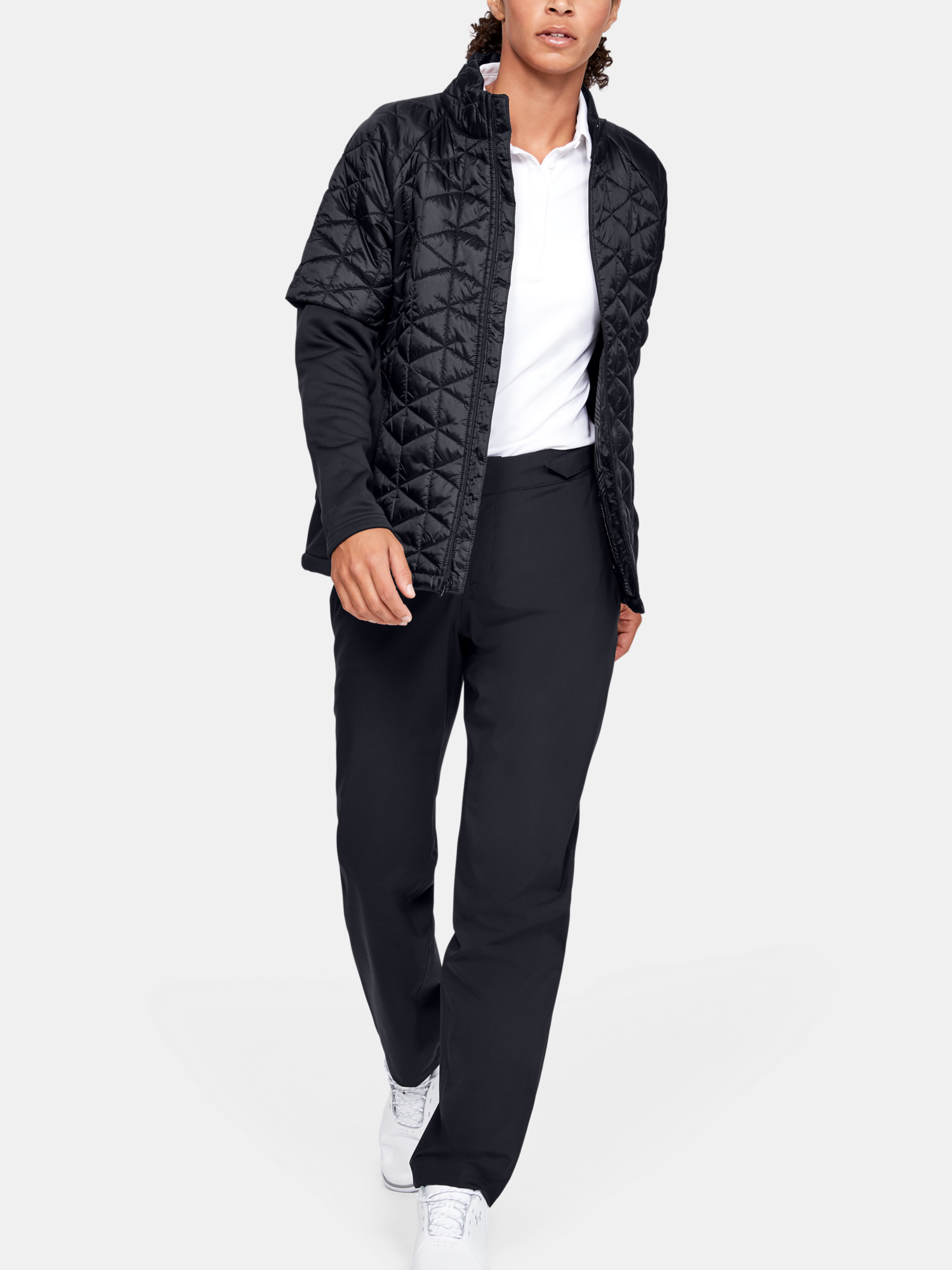 Pantaloni sport pentru femei Under Armour - negru