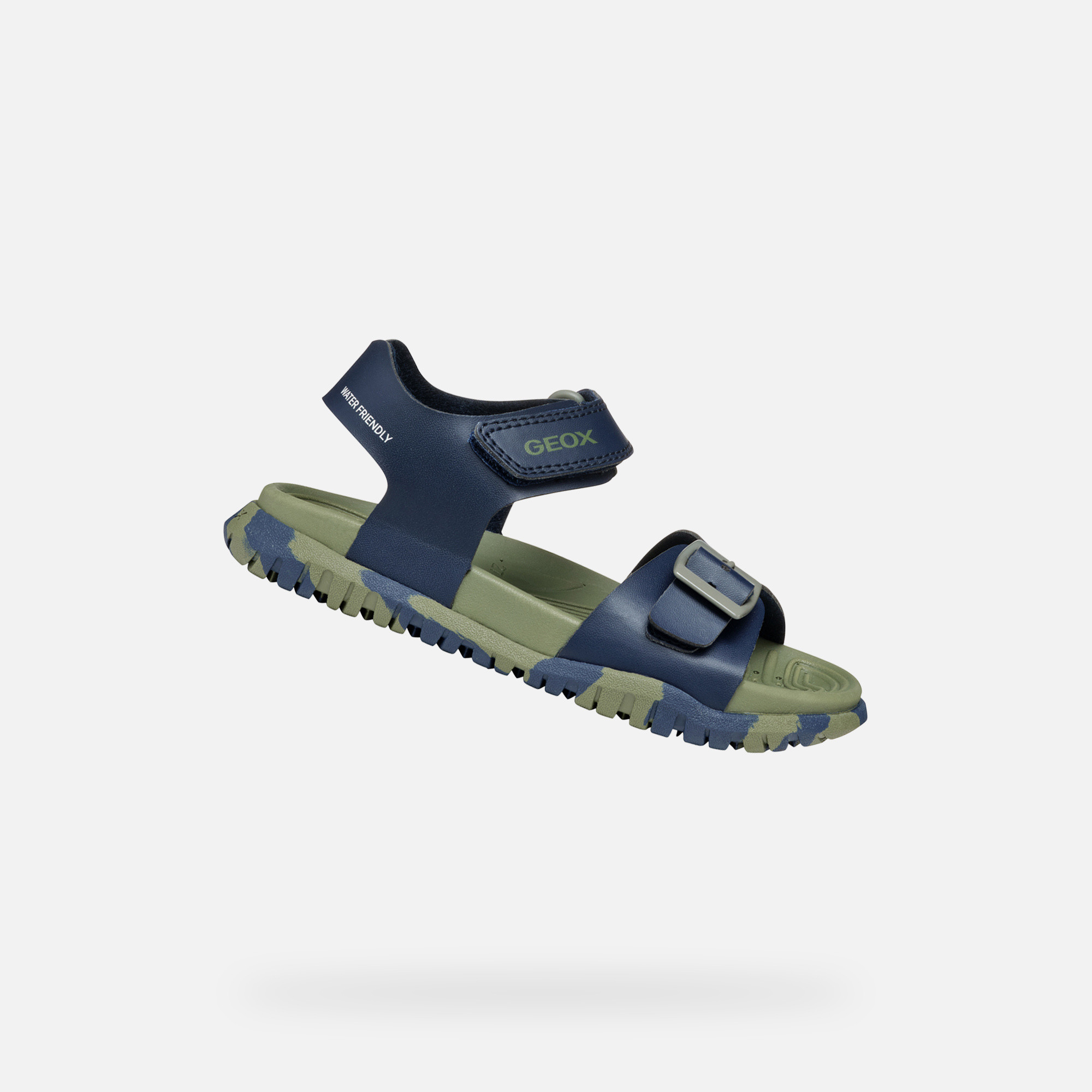 Blue boys sandals Geox Fusbetto - Boys