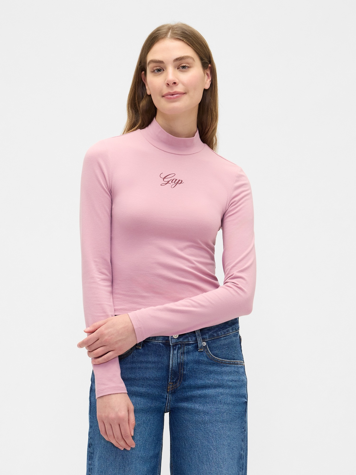 GAP dámske crop tričko s logom