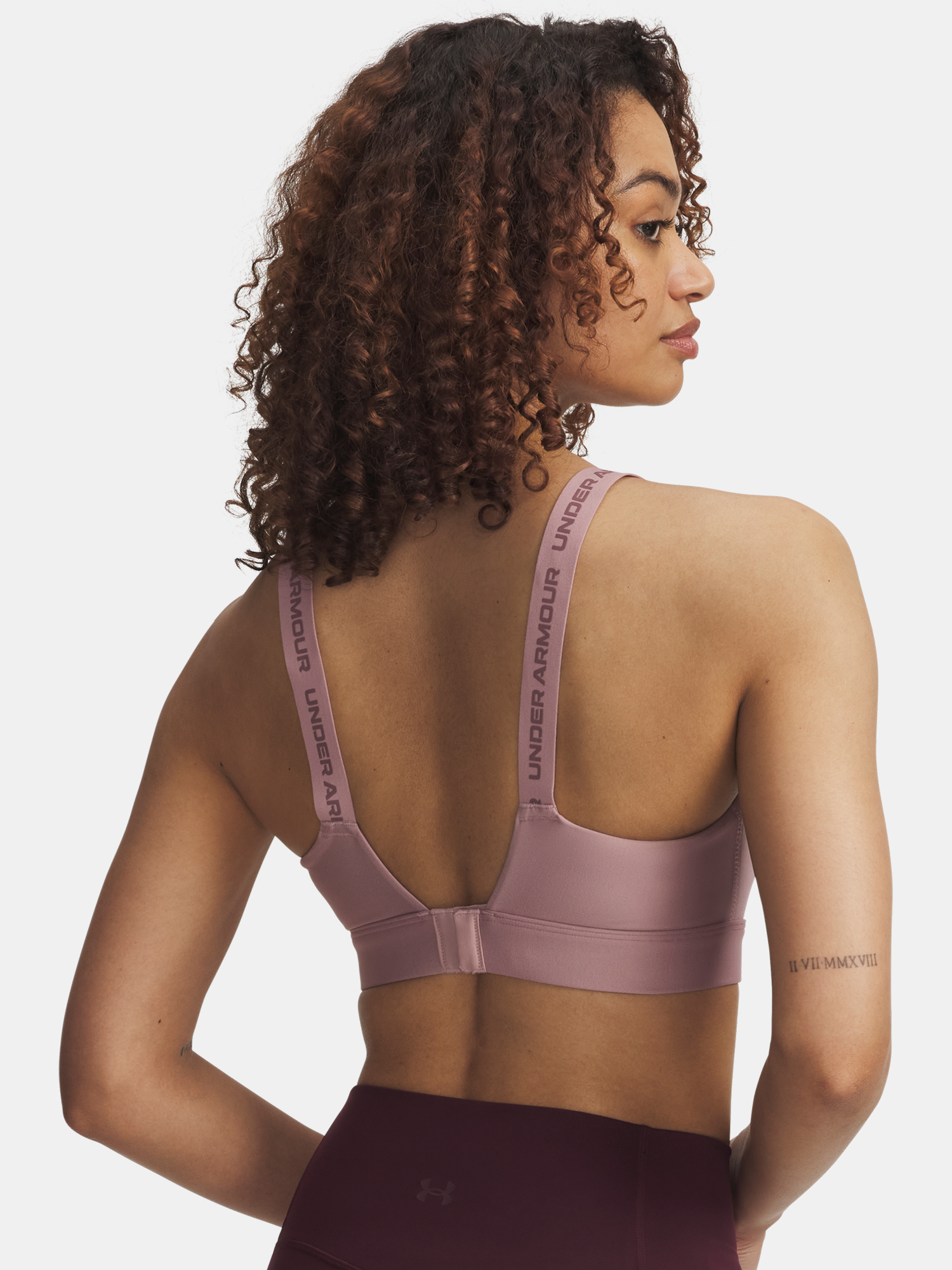 Women's bra Under Armour UA Infinity High 2.0 Bra-PNK - Women's