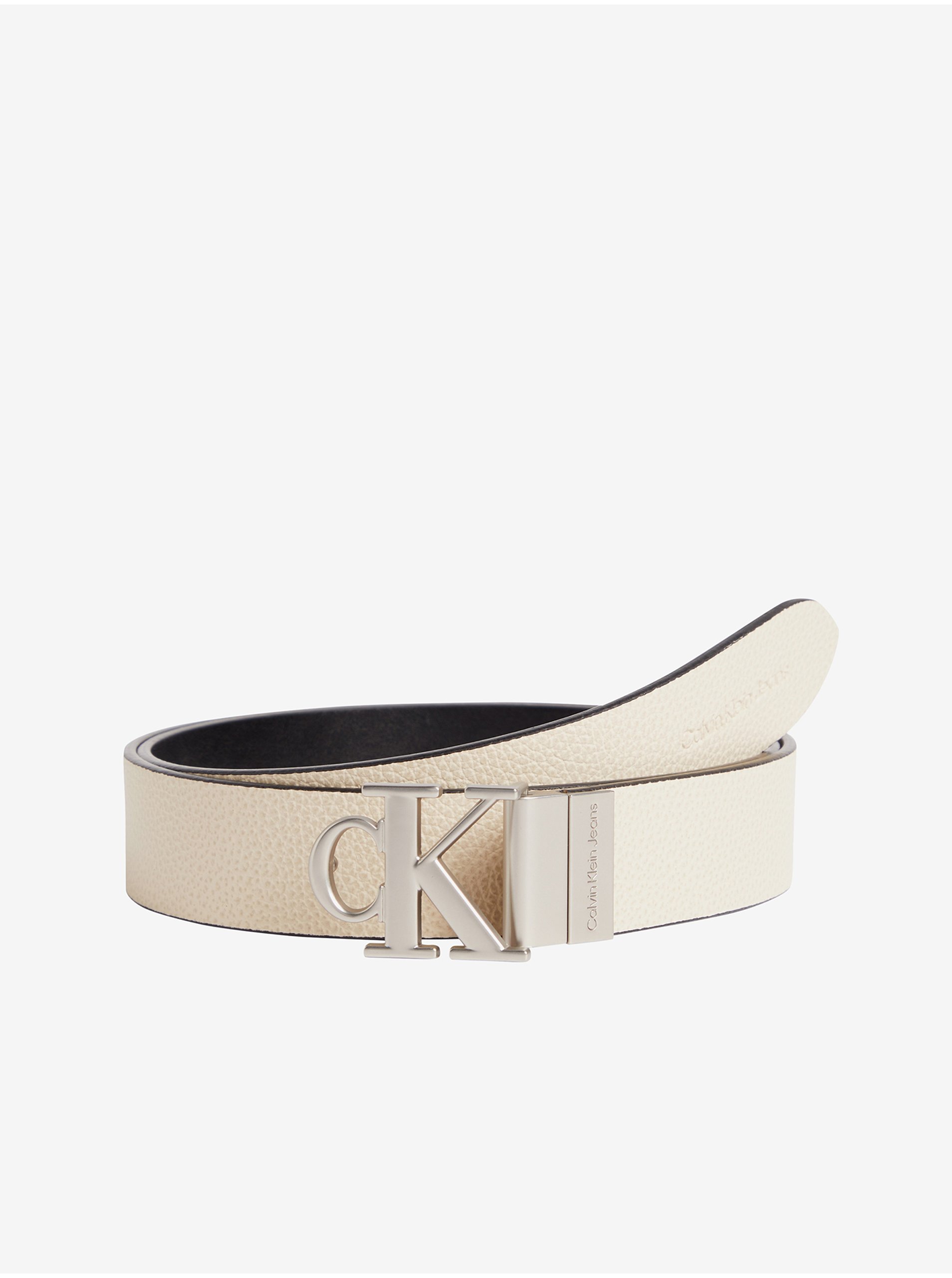 Cream Women's Leather Belt Calvin Klein Jeans - Women