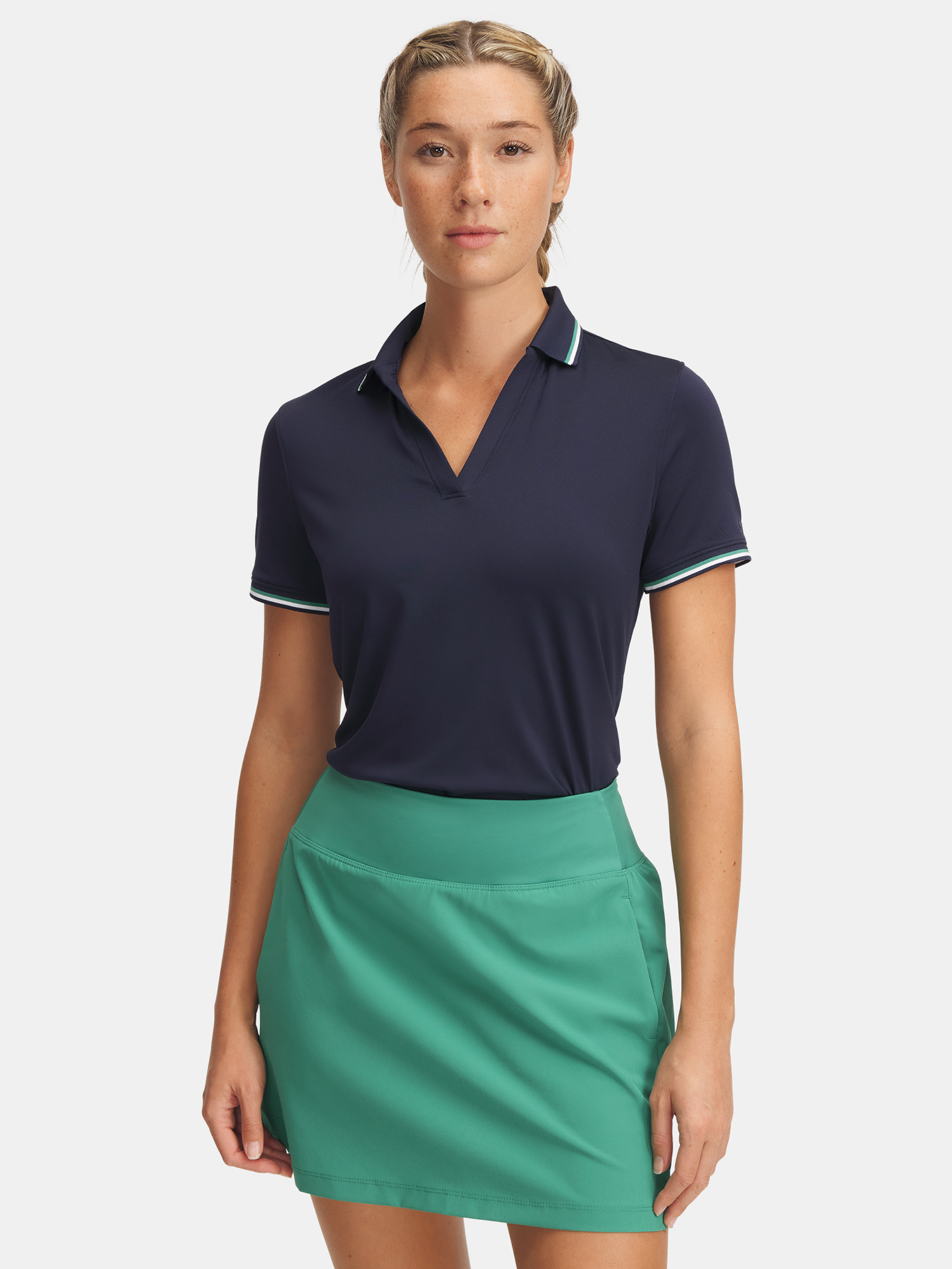 Dámské tričko Under Armour UA Drive SS Rib Polo - Dámské