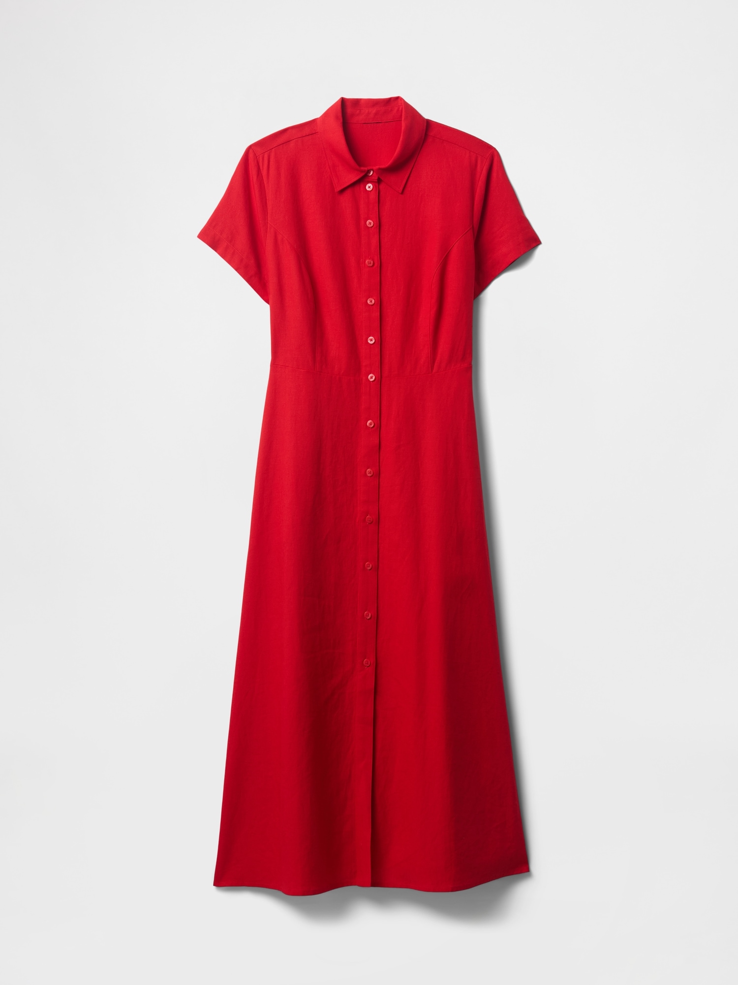 GAP Linen shirt maxi dress - Women's